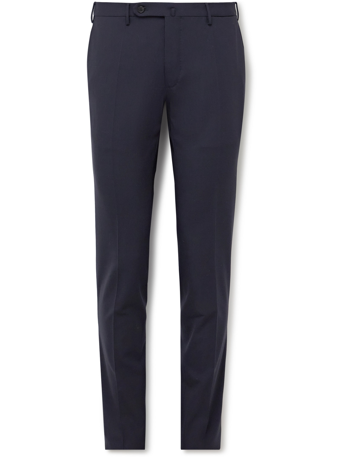 Incotex Venezia 1951 Slim-fit Virgin Wool-blend Trousers In Blue