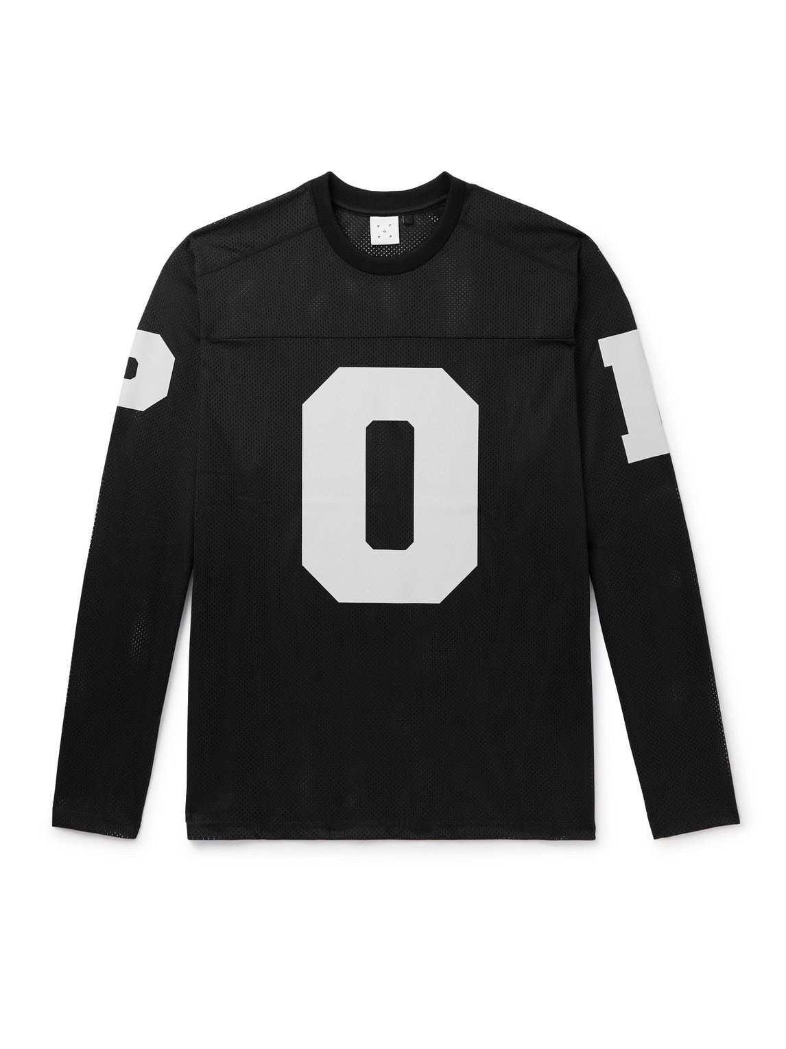 Pop Trading Company Printed Mesh T-shirt In Black