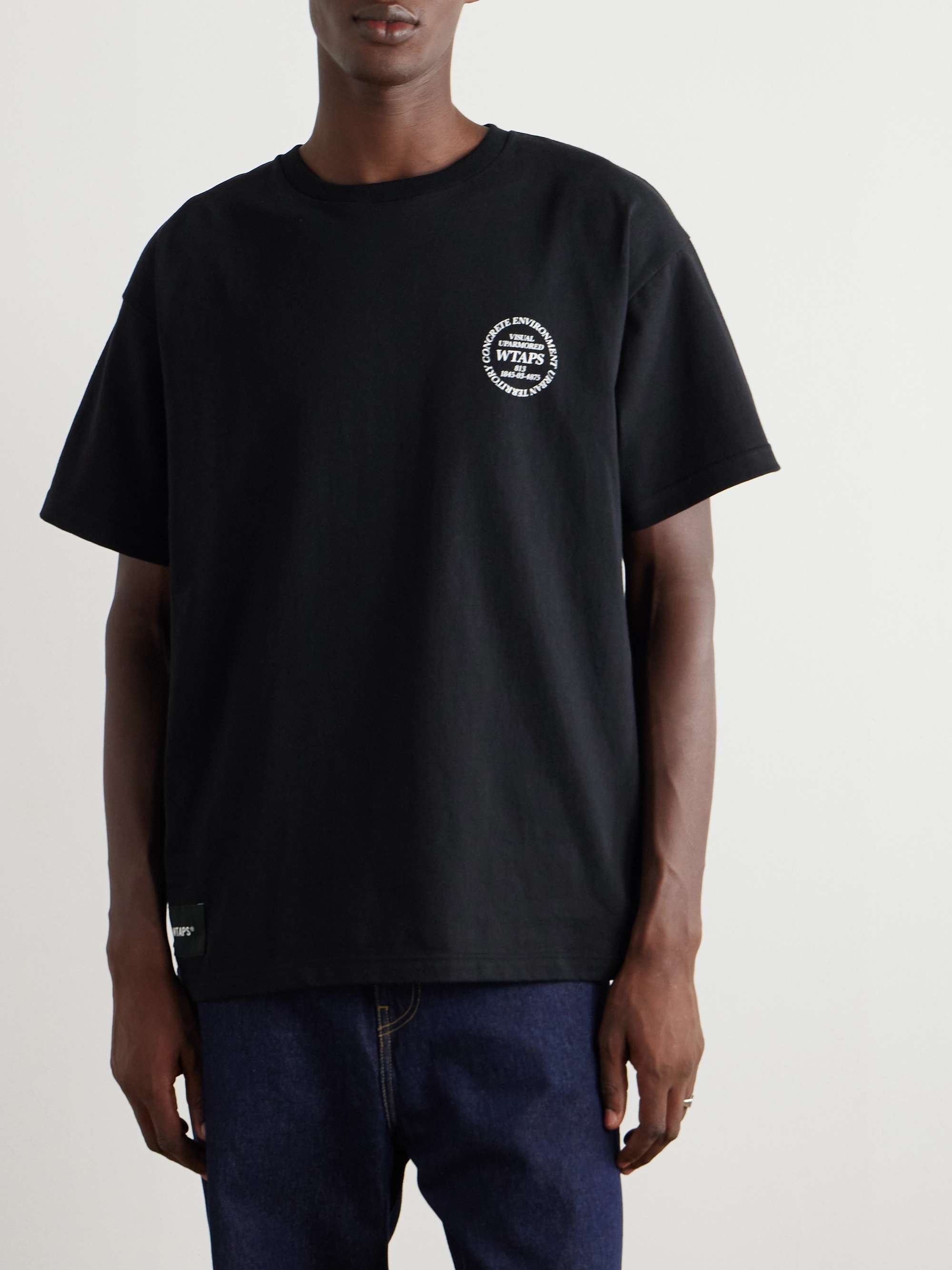 WTAPS Men's Ingredients Spec T-Shirt in Black WTAPS