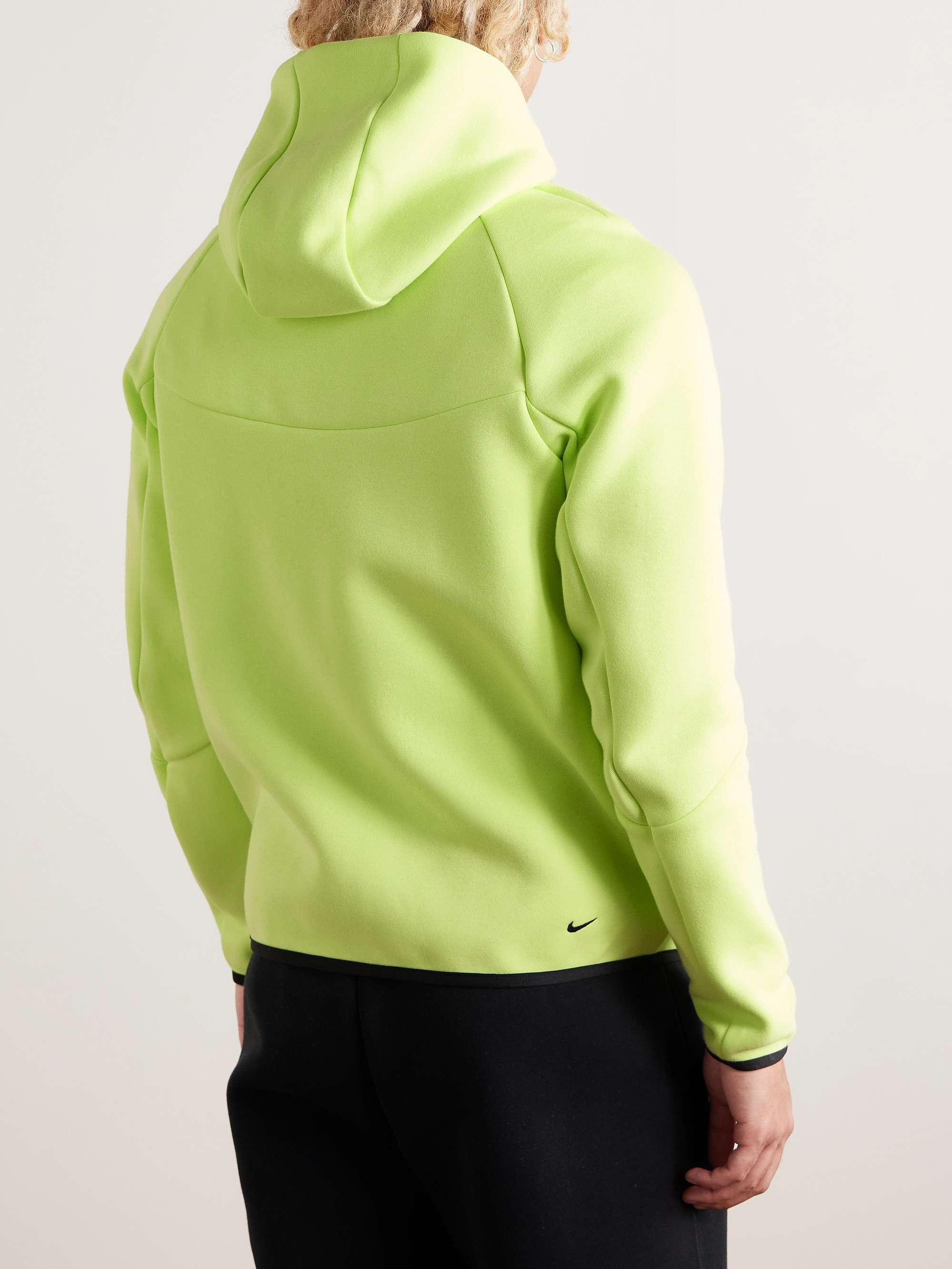 NIKE Windrunner Logo-Print Cotton-Blend Tech Fleece Zip-Up
