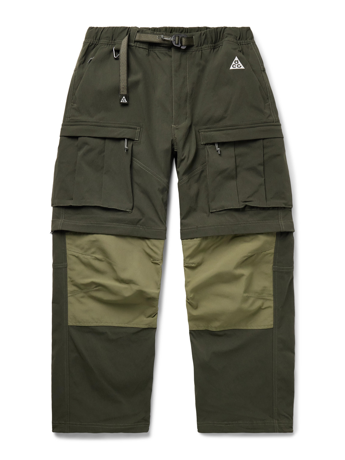 Nike Acg Smith Summit Convertible Cargo Pants In Green