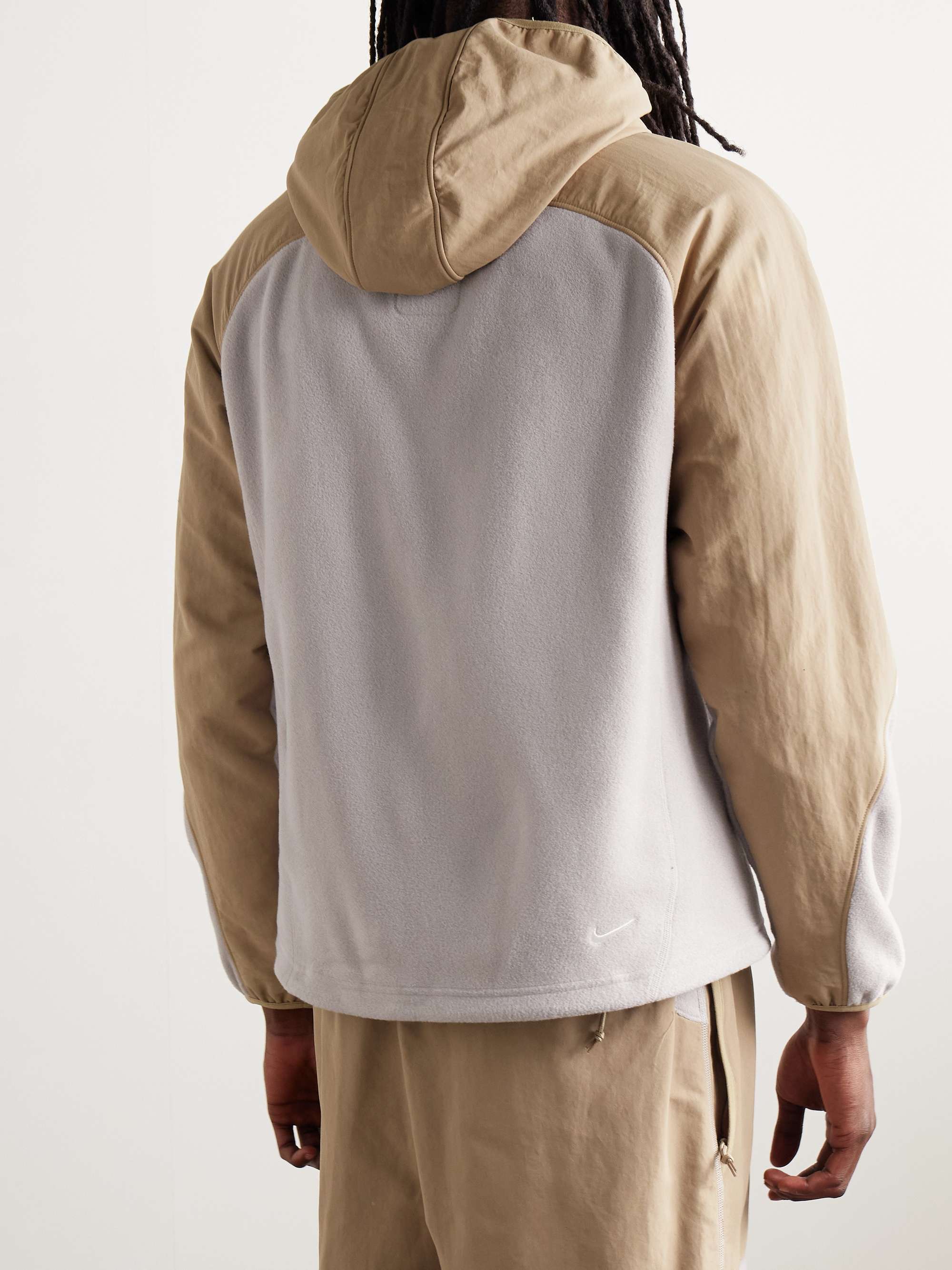 NIKE ACG Wolf Tree Panelled Polartec® Fleece and Nylon