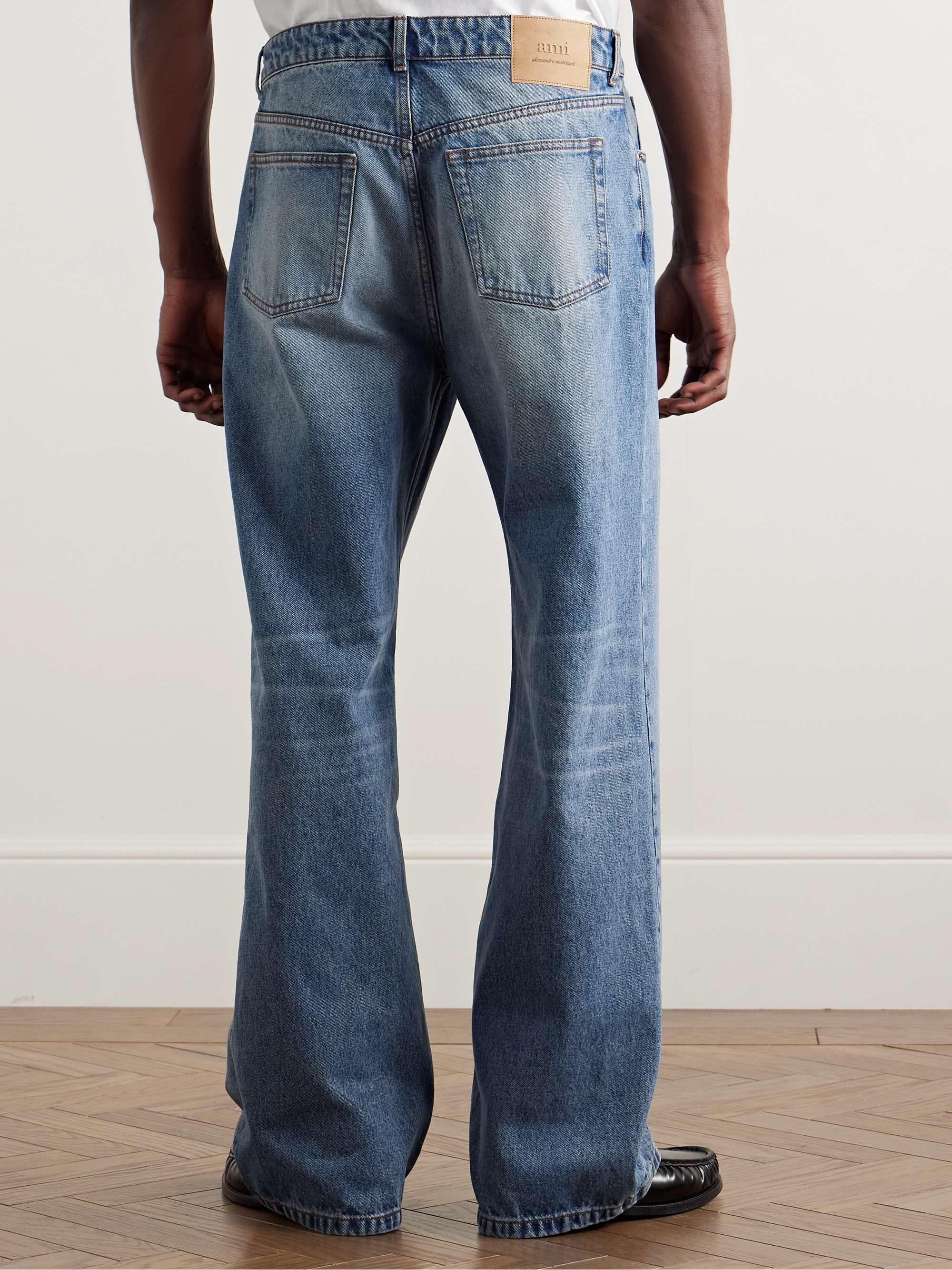 AMI PARIS Wide-Leg Jeans for Men | MR PORTER AMI PARIS Wide-Leg Jeans for Men | MR PORTER