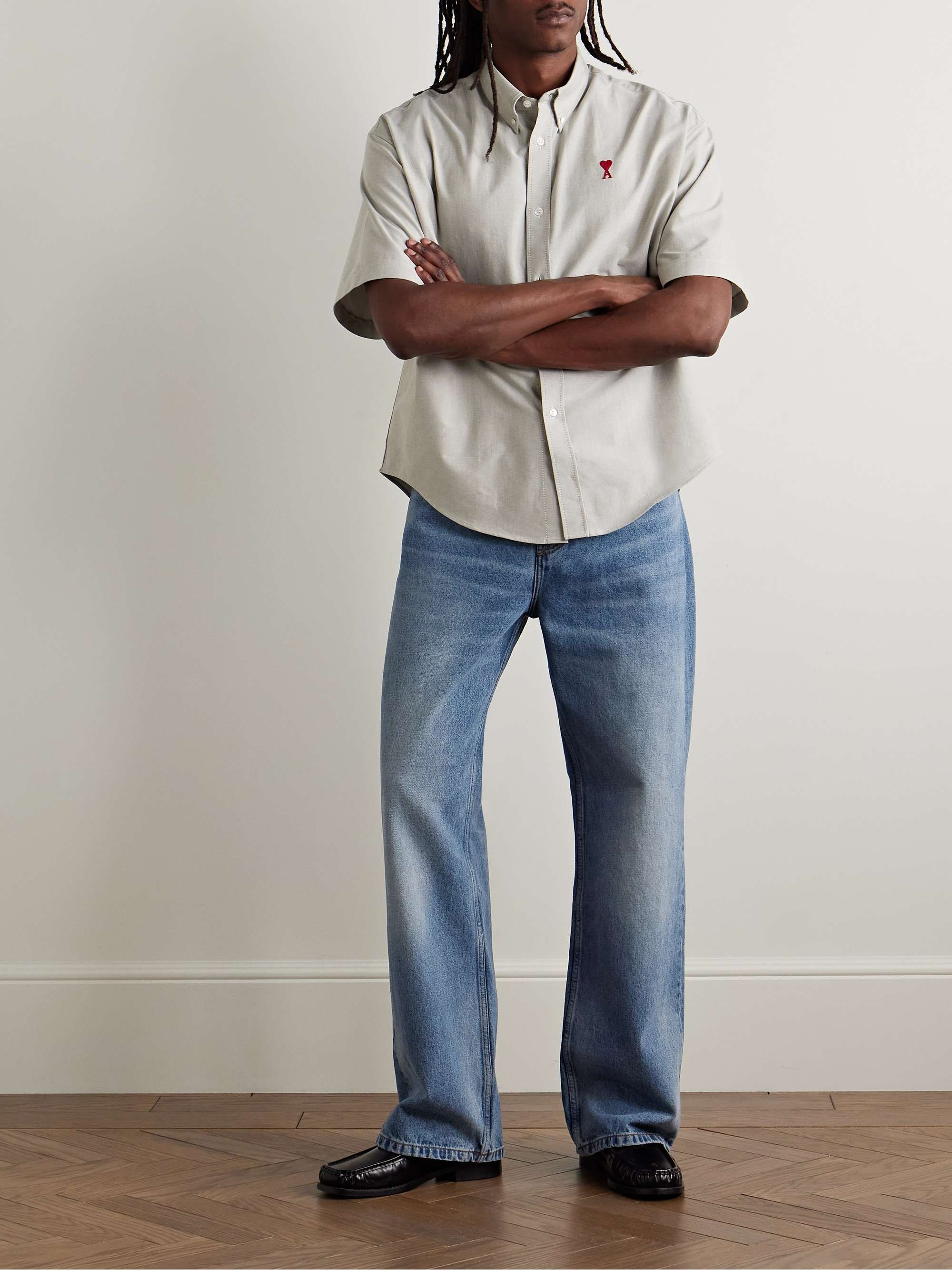 AMI PARIS Wide-Leg Jeans for Men | MR PORTER AMI PARIS Wide-Leg Jeans for Men | MR PORTER