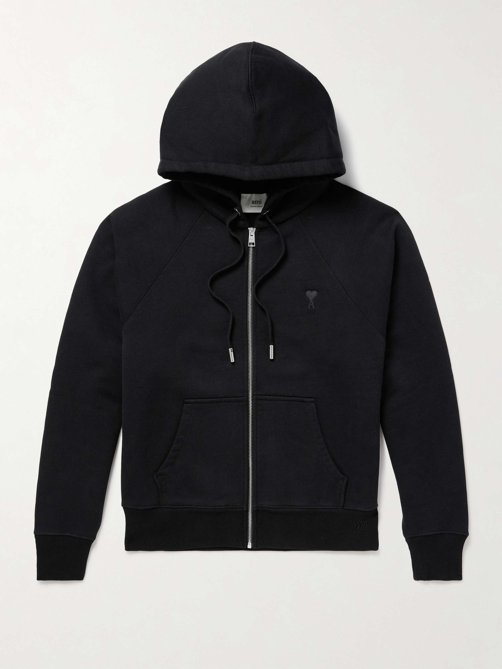 OUR LEGACY Rascal Slim-Fit Cotton-Jersey Zip-Up Hoodie for