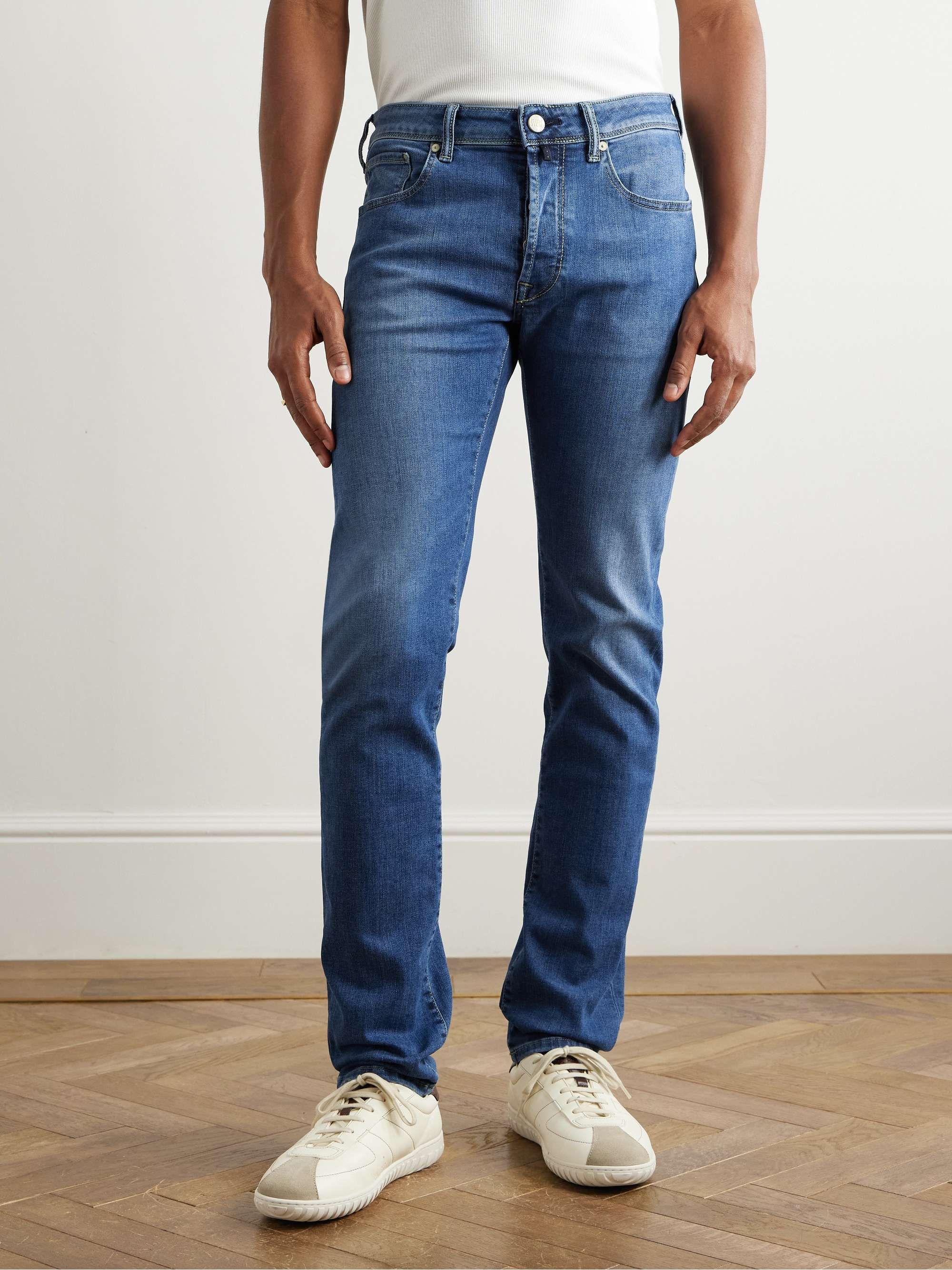 INCOTEX Jeans slim-fit a gamba dritta