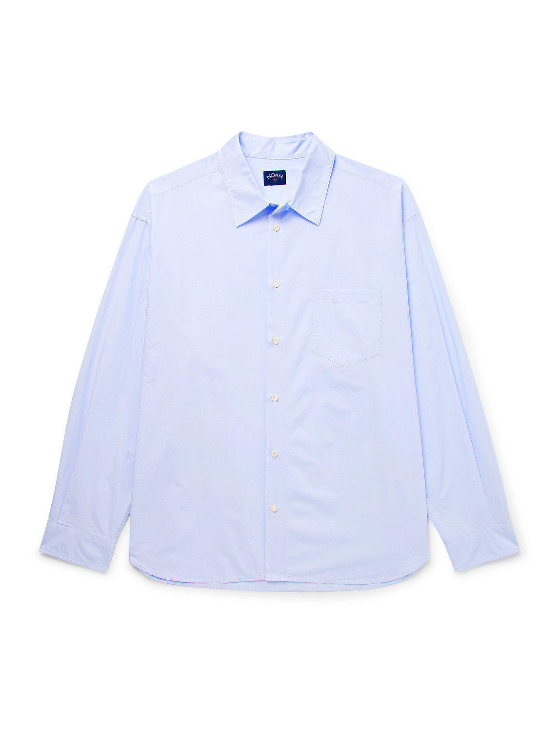 Oversized Cotton-Poplin Shirt