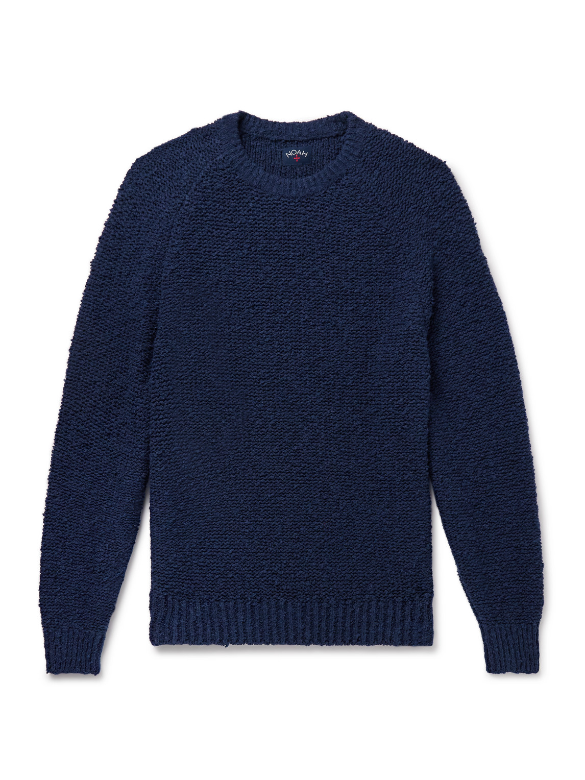 Cotton-Blend Bouclé Sweater