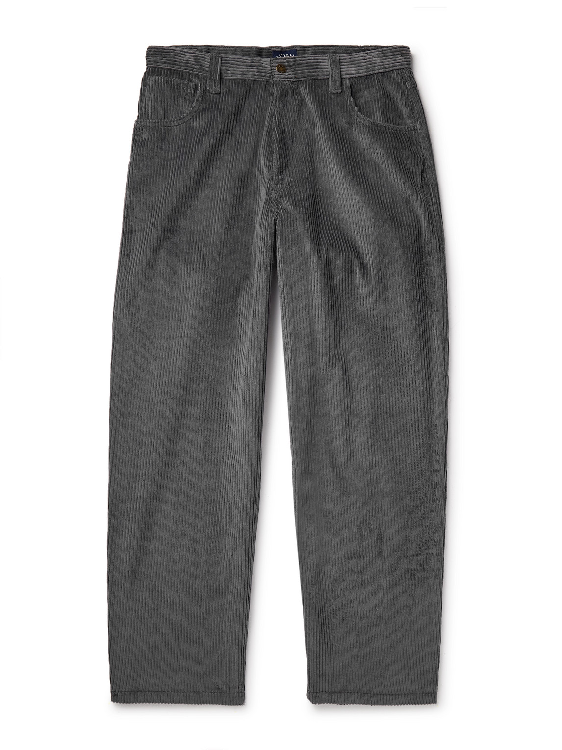 Straight-Leg Cotton-Corduroy Trousers