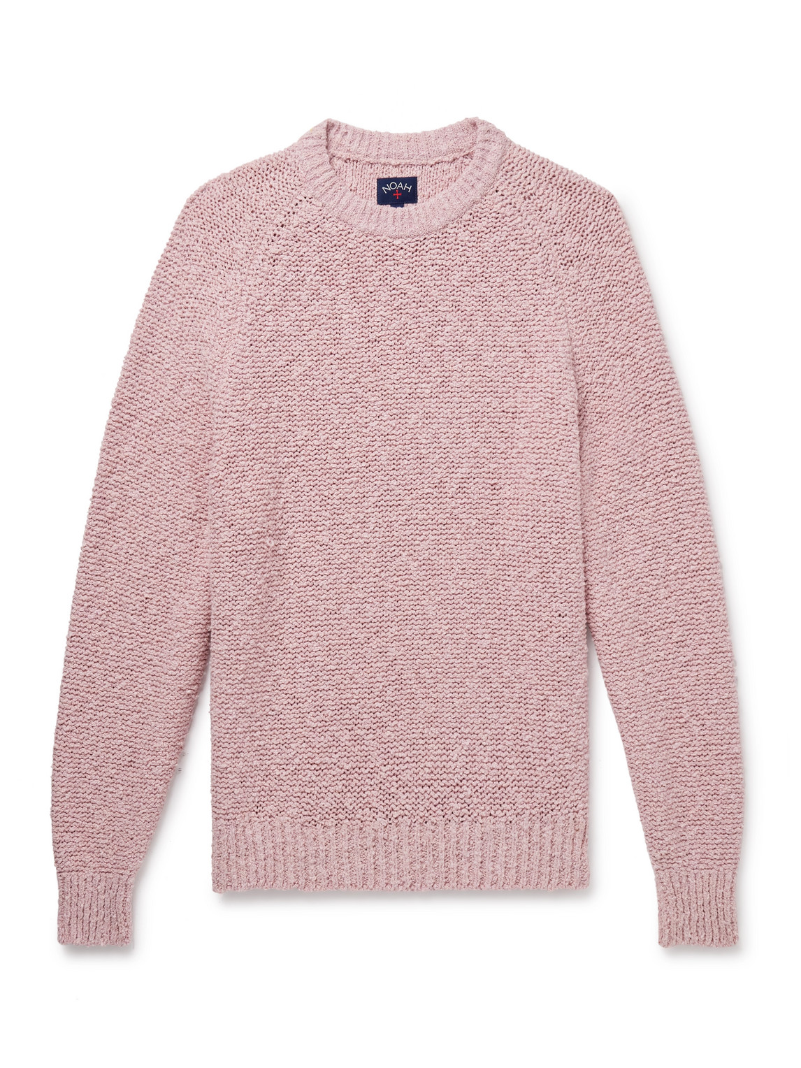 Cotton-Blend Bouclé Sweater