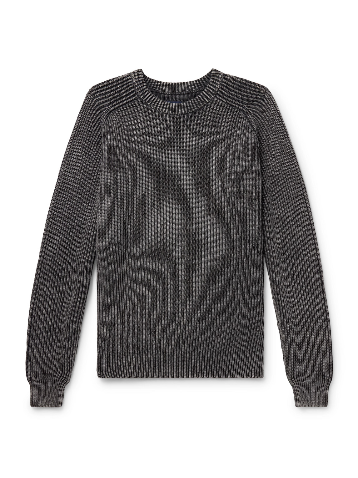 Summer Shaker Ribbed Cotton Sweater