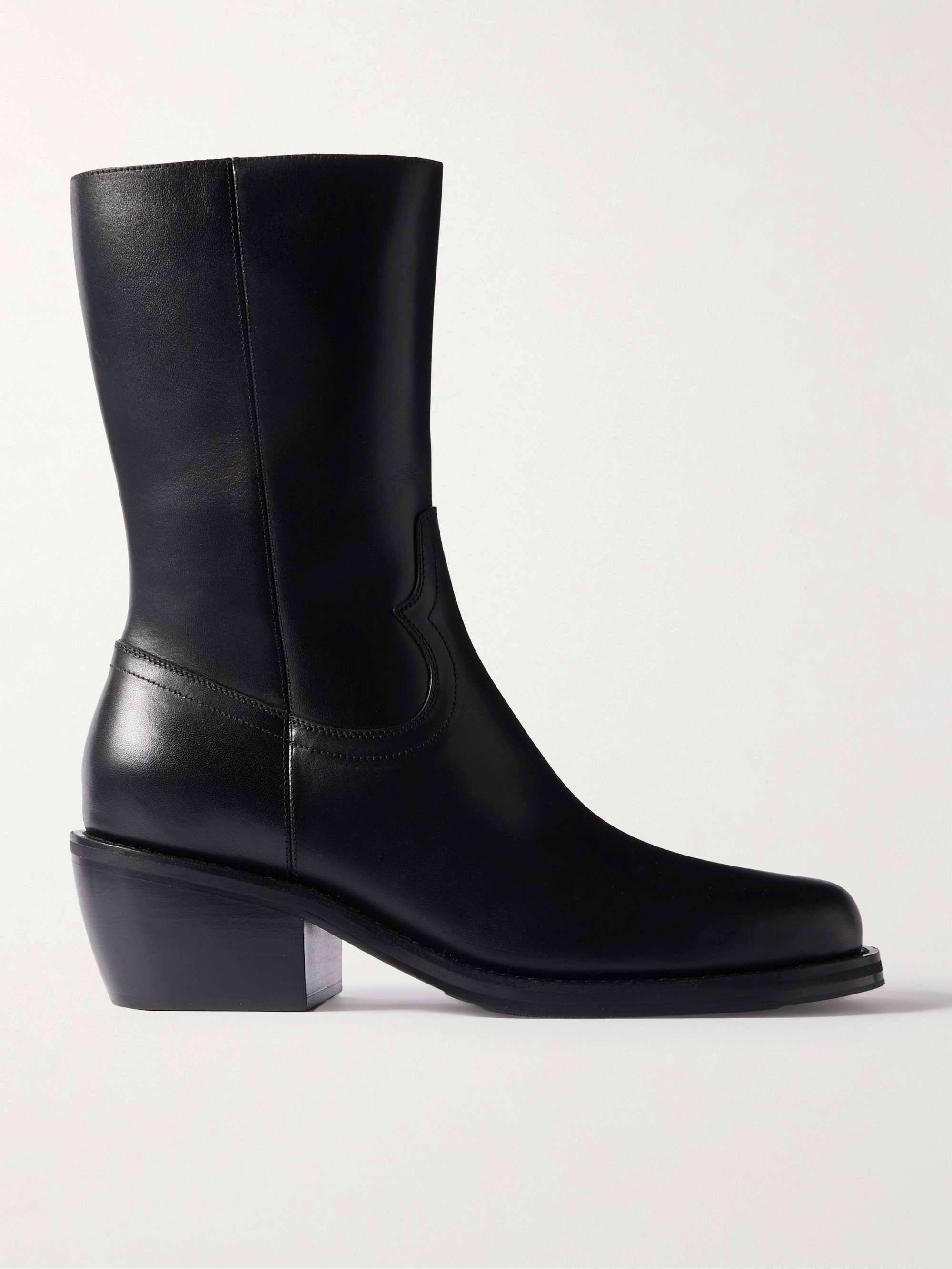 DRIES VAN NOTEN Leather Boots for Men | MR PORTER DRIES VAN NOTEN Leather Boots for Men | MR PORTER