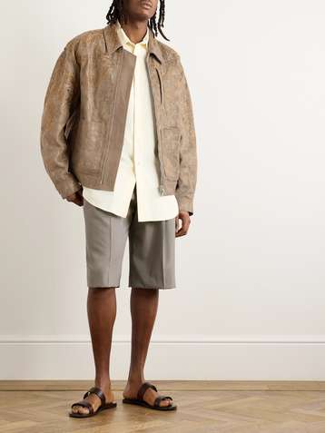 Dries Van Noten メンズ ボンバージャケット | ミスターポーター Dries Van Noten メンズ ボンバージャケット | ミスターポーター