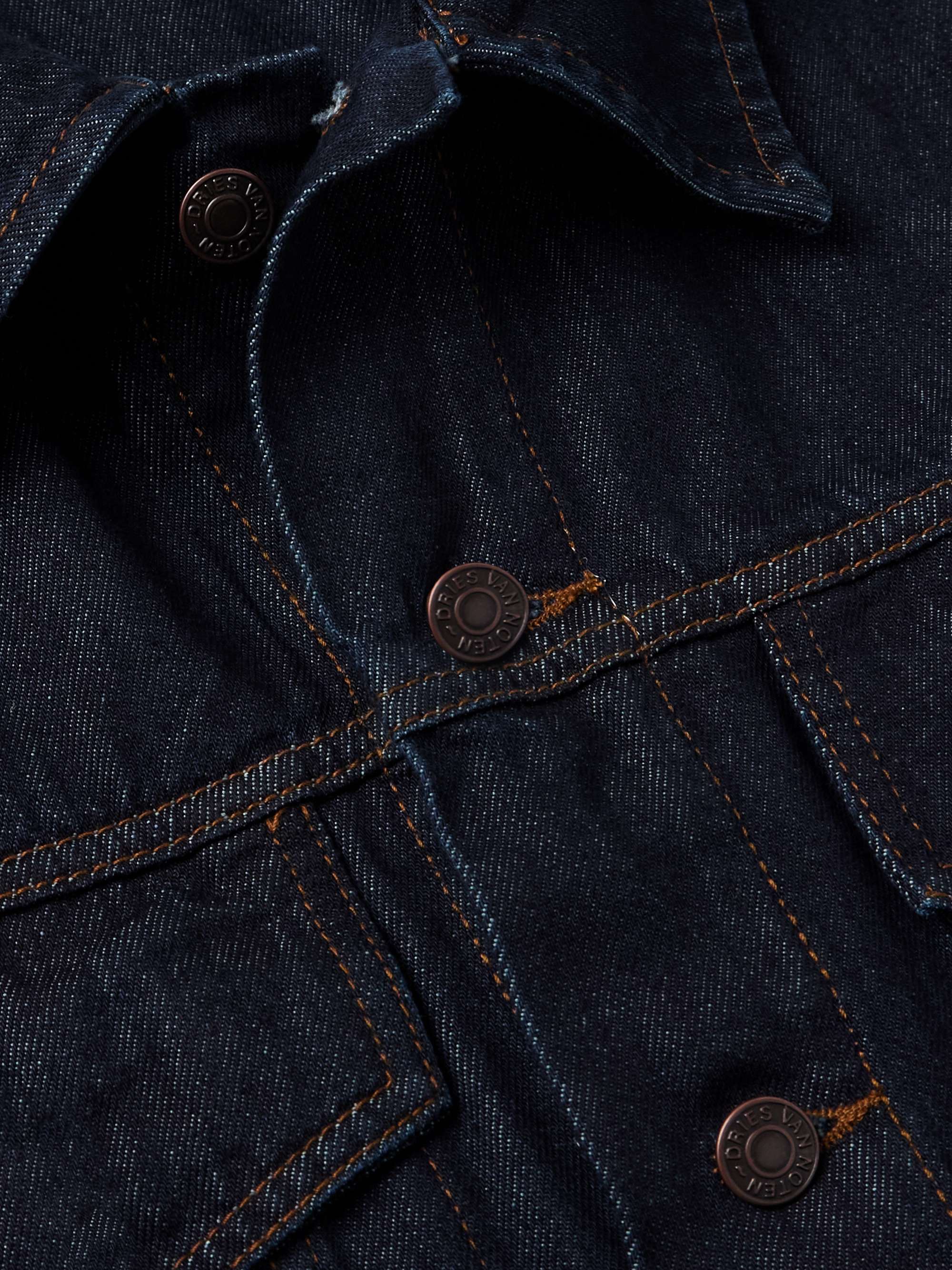 DRIES VAN NOTEN Denim Jacket for Men | MR PORTER
