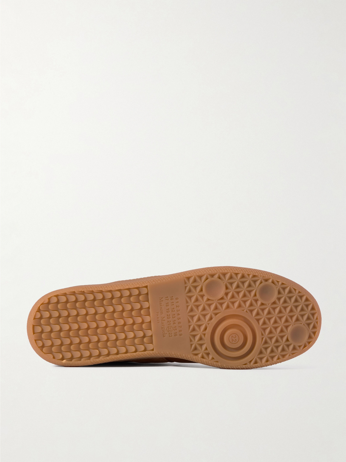 Maison Margiela Margiela Distressed Leather Replica Sneaker Brown In Brown