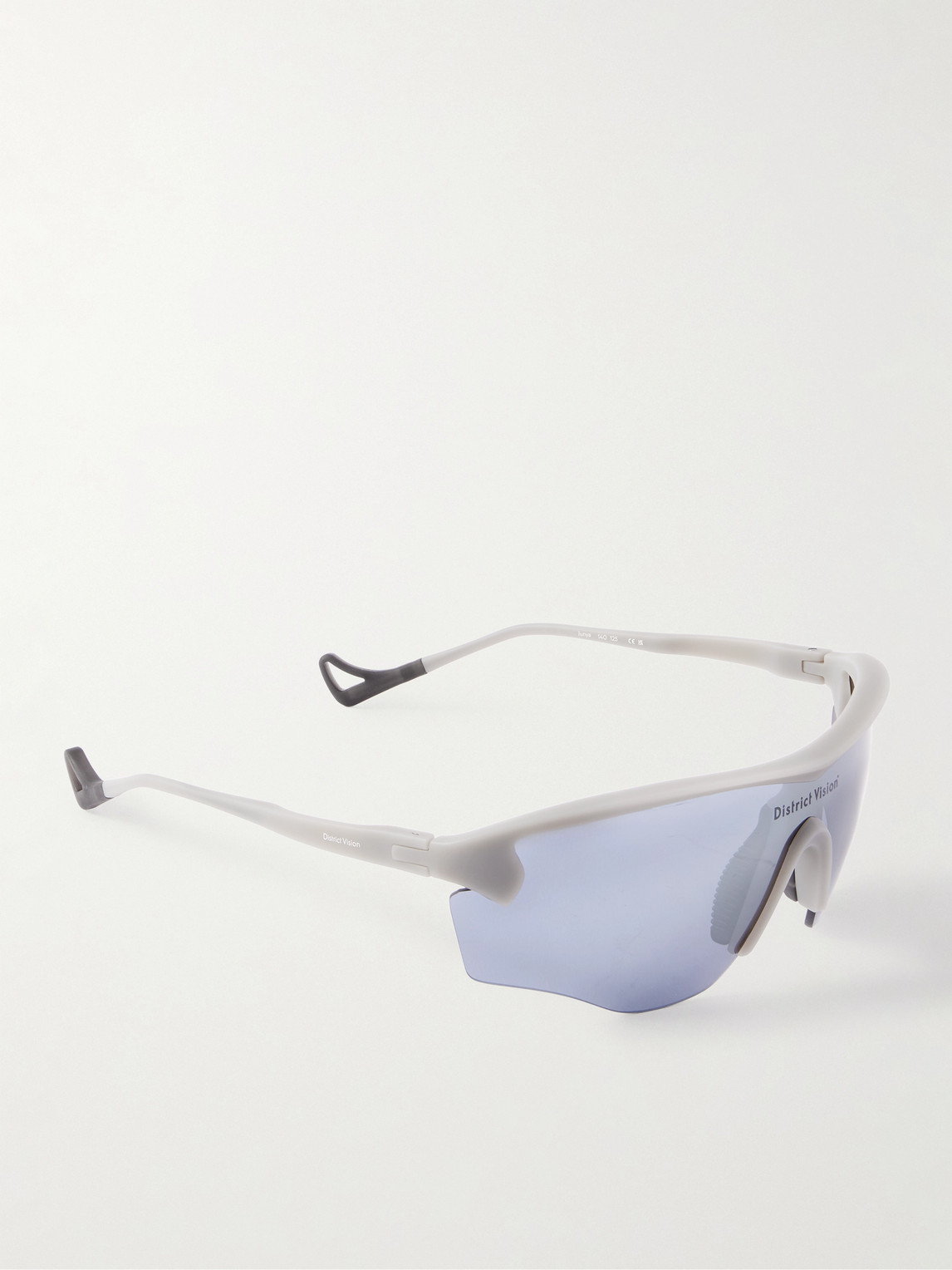 District Vision Junya Racer D-frame Polycarbonate Sunglasses In Gray