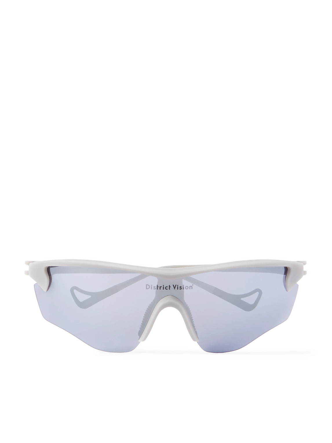 District Vision Junya Racer D-frame Polycarbonate Sunglasses In Gray