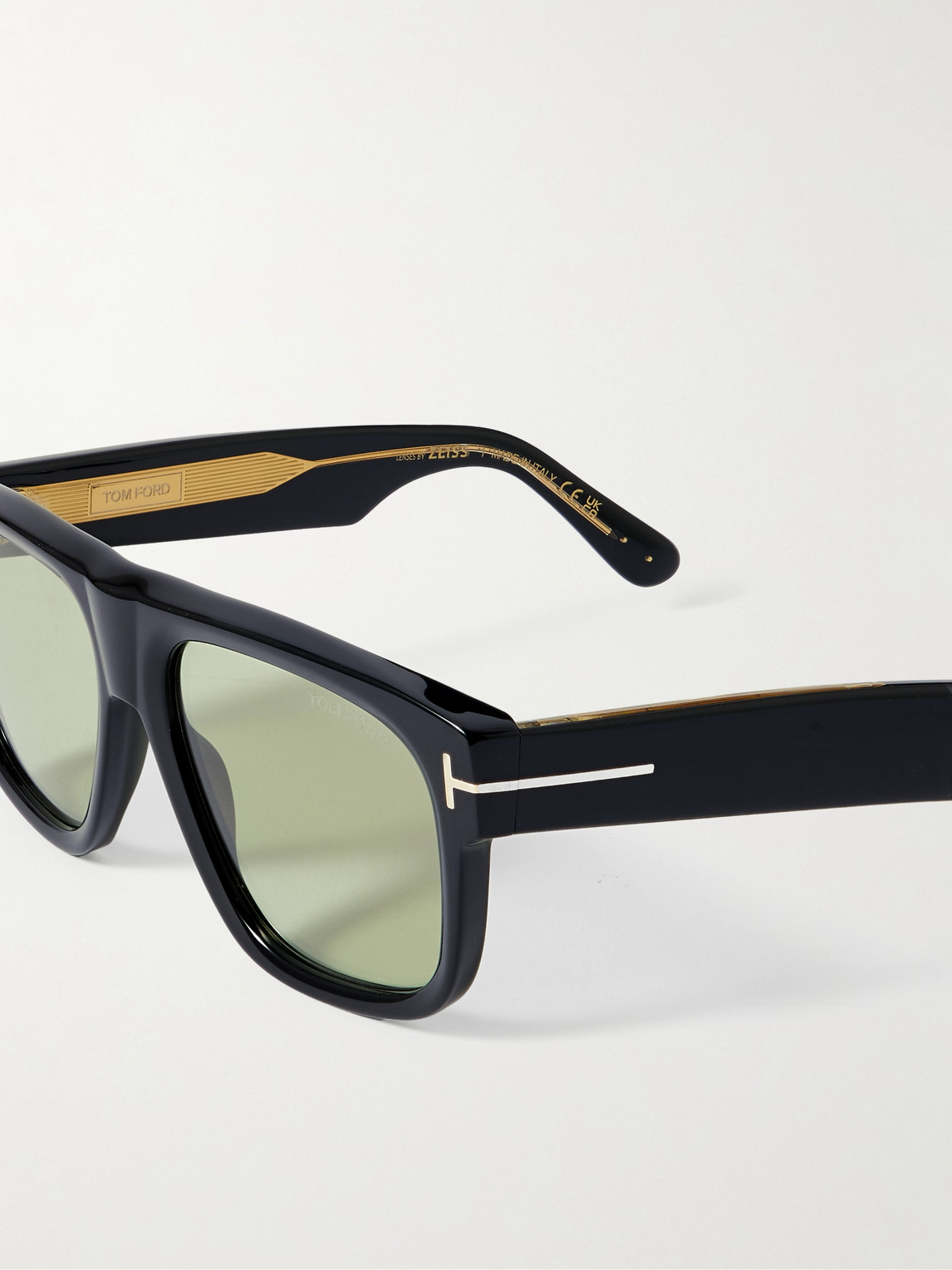 Tom Ford Icon Square-frame Acetate Sunglasses In Black