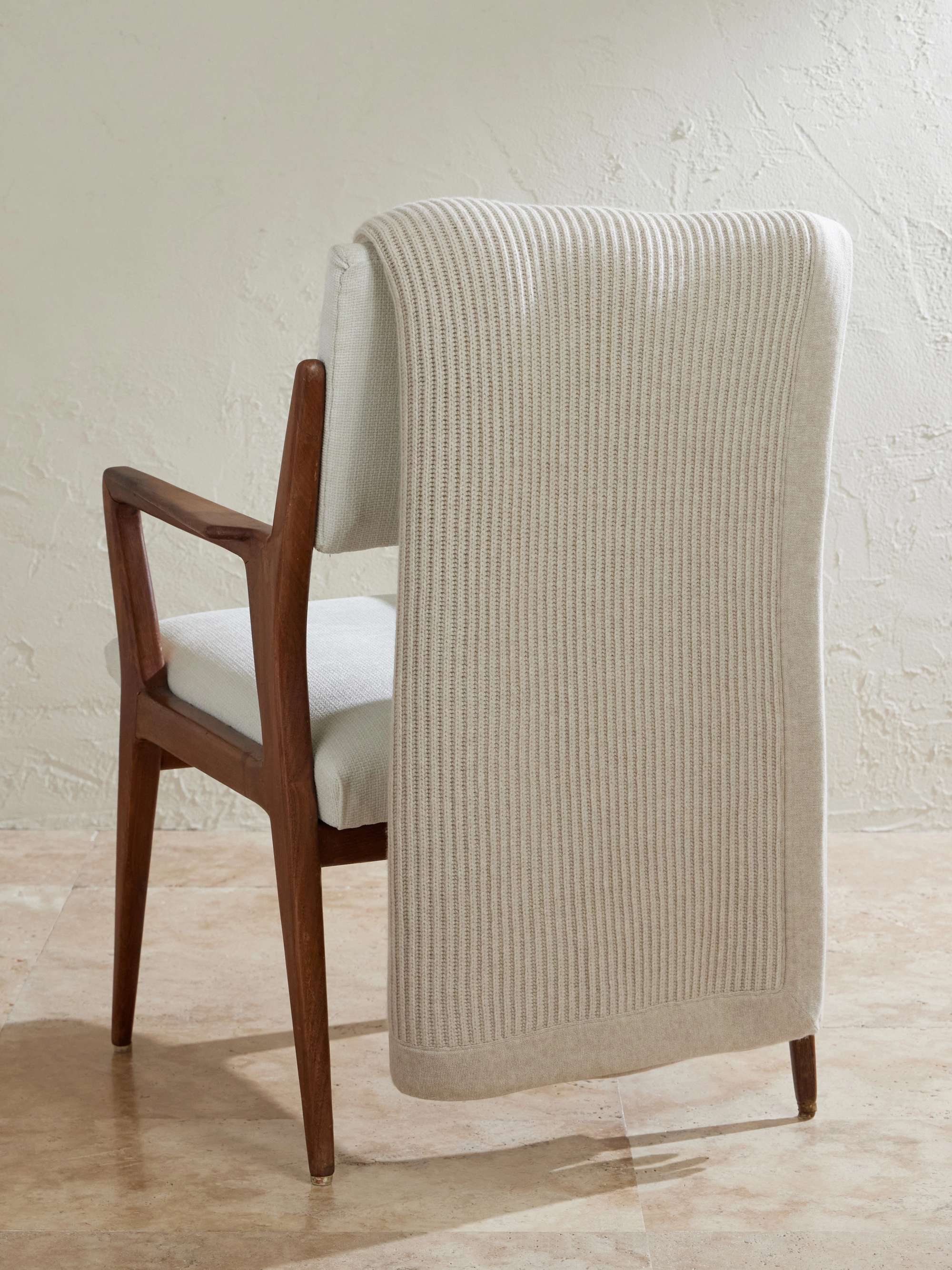 BRUNELLO CUCINELLI Ribbed Cashmere Blanket