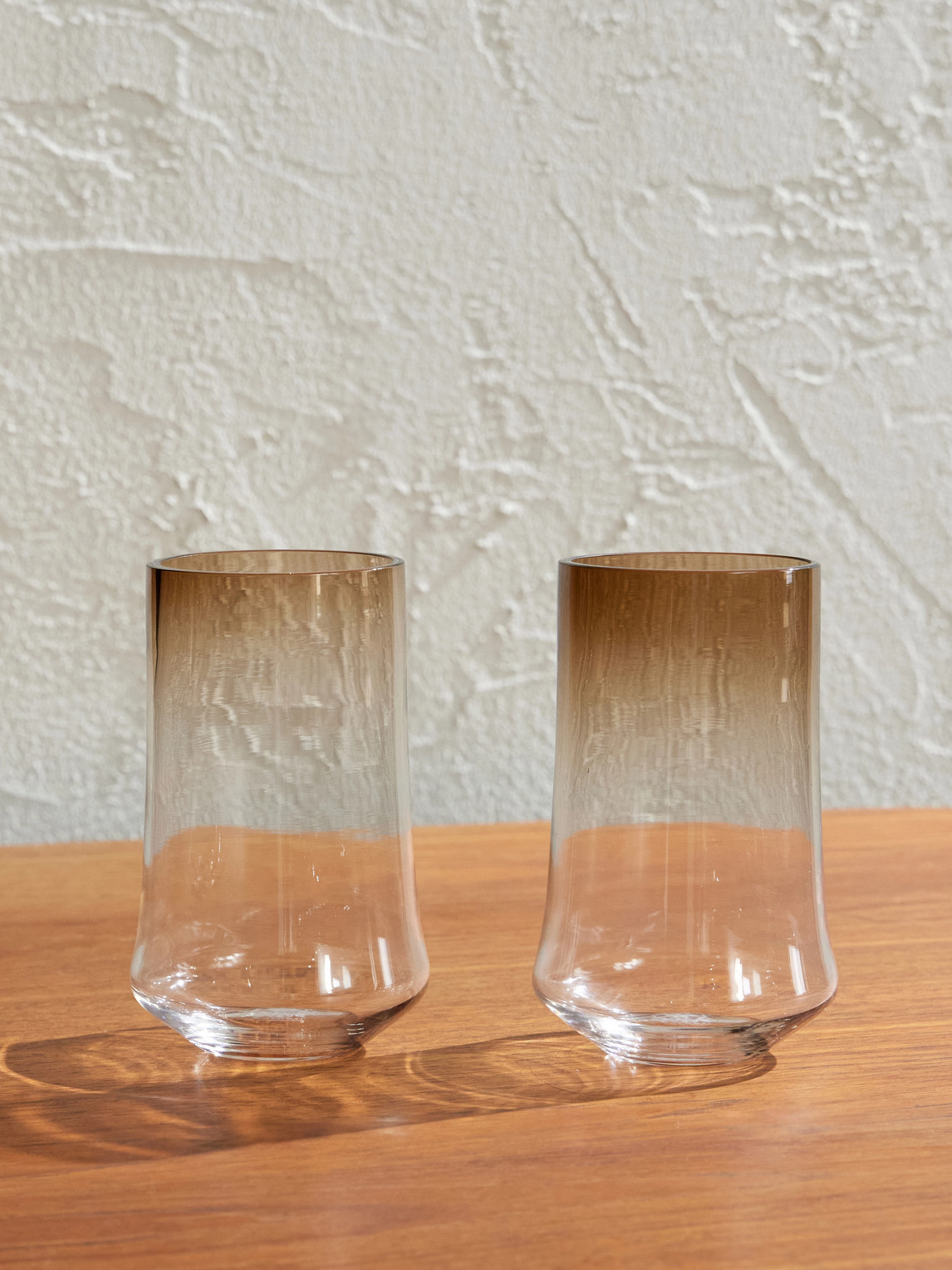 Set Of Two Murano Glass Tumblers