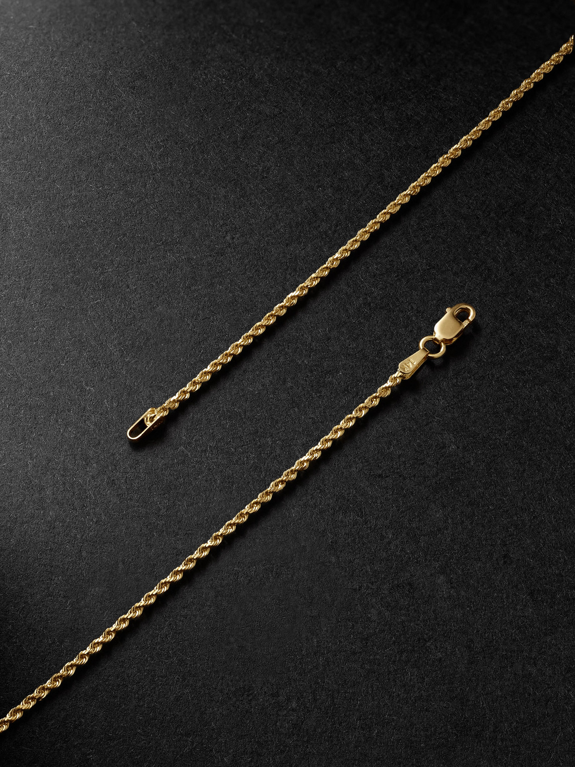 Alex Moss New York 20-inch 14-karat Gold Rope Chain Necklace In Gold