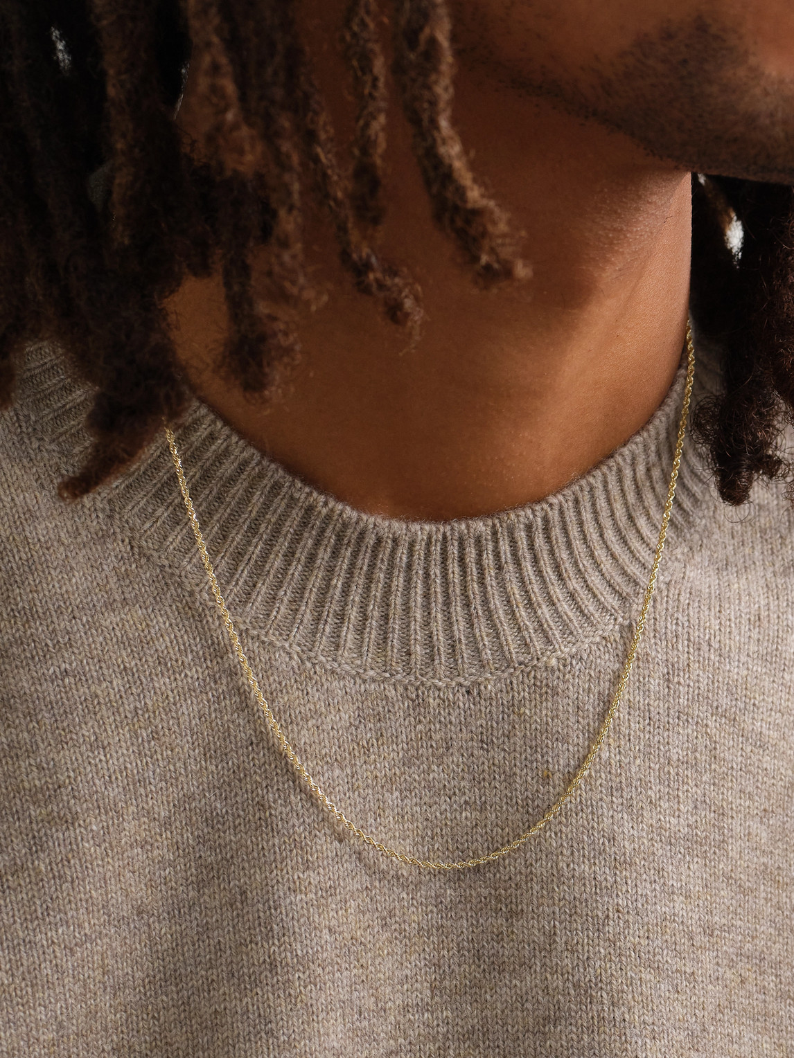 Alex Moss New York 20-inch 14-karat Gold Rope Chain Necklace In Gold