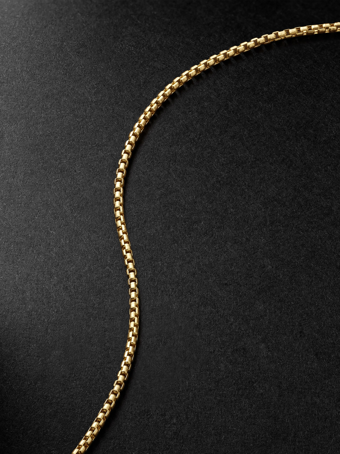 Alex Moss New York - 20-inch 14-Karat Gold Box Chain Necklace - Curated ...