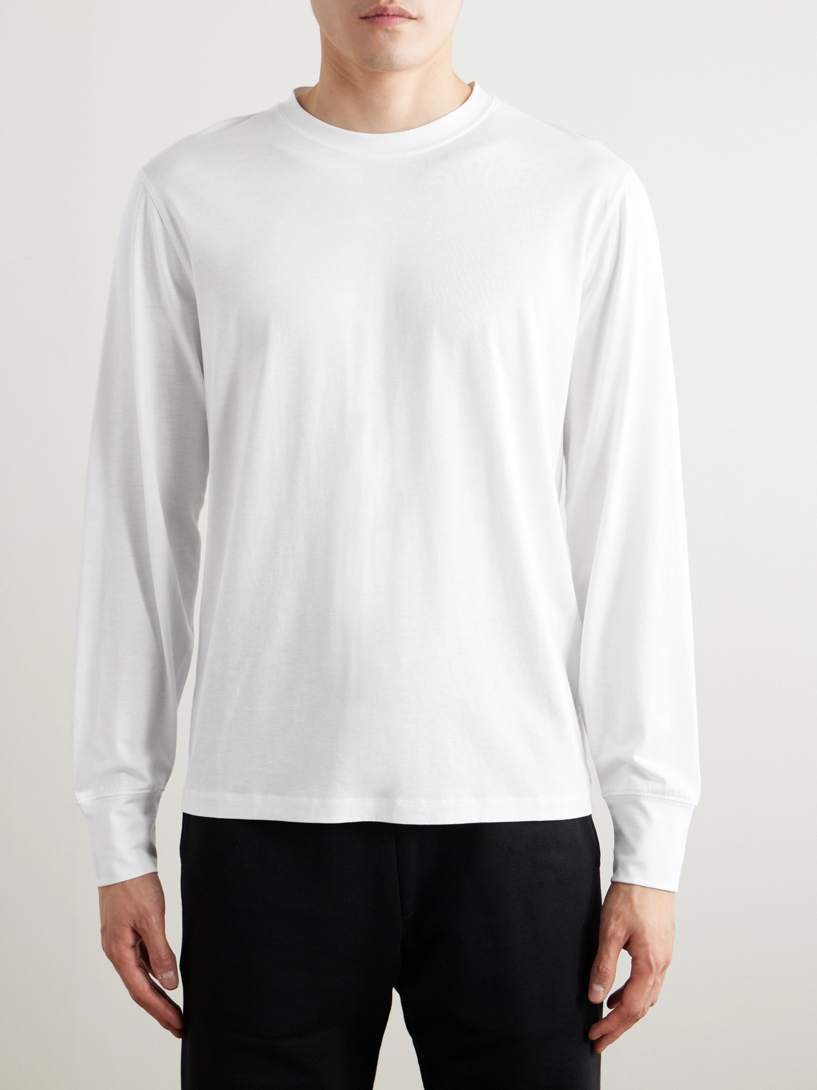 Slim-Fit Lyocell And Cotton-Blend Jersey T-Shirt