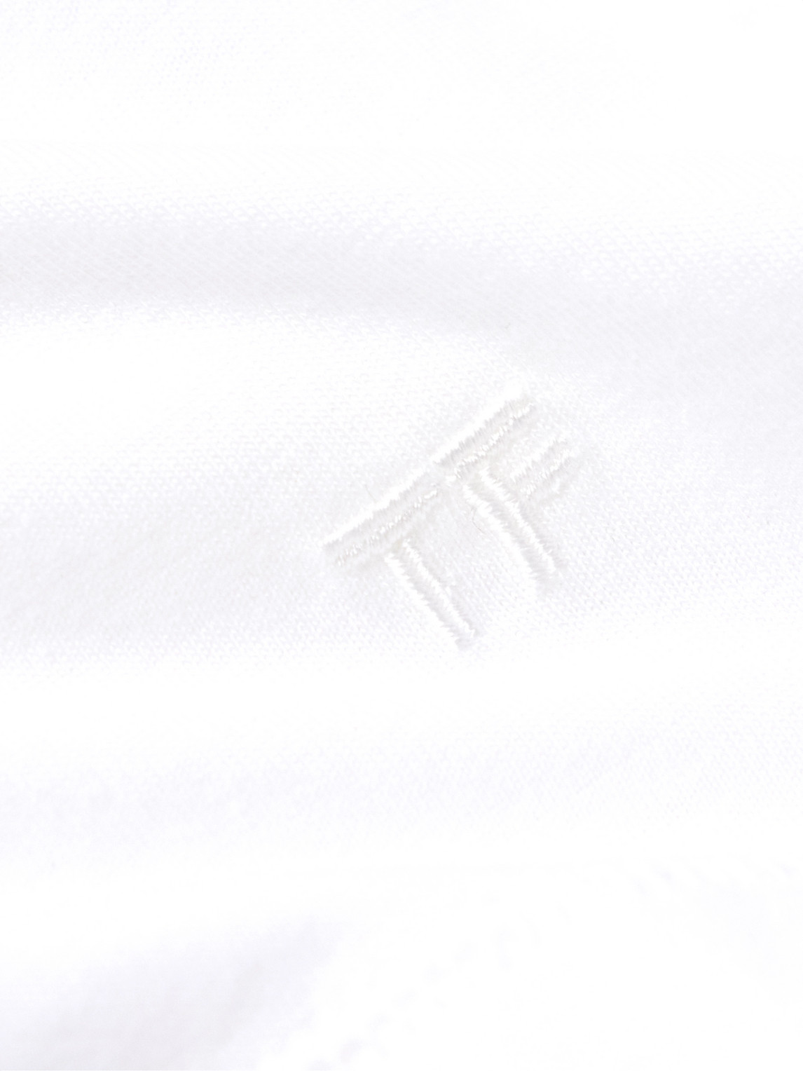 Tom Ford Placed Rib Slim-fit Lyocell And Cotton-blend Jersey T-shirt In White