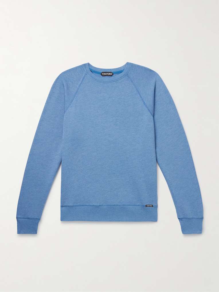Tom Ford — Cotton-Blend Jersey Sweatshirt