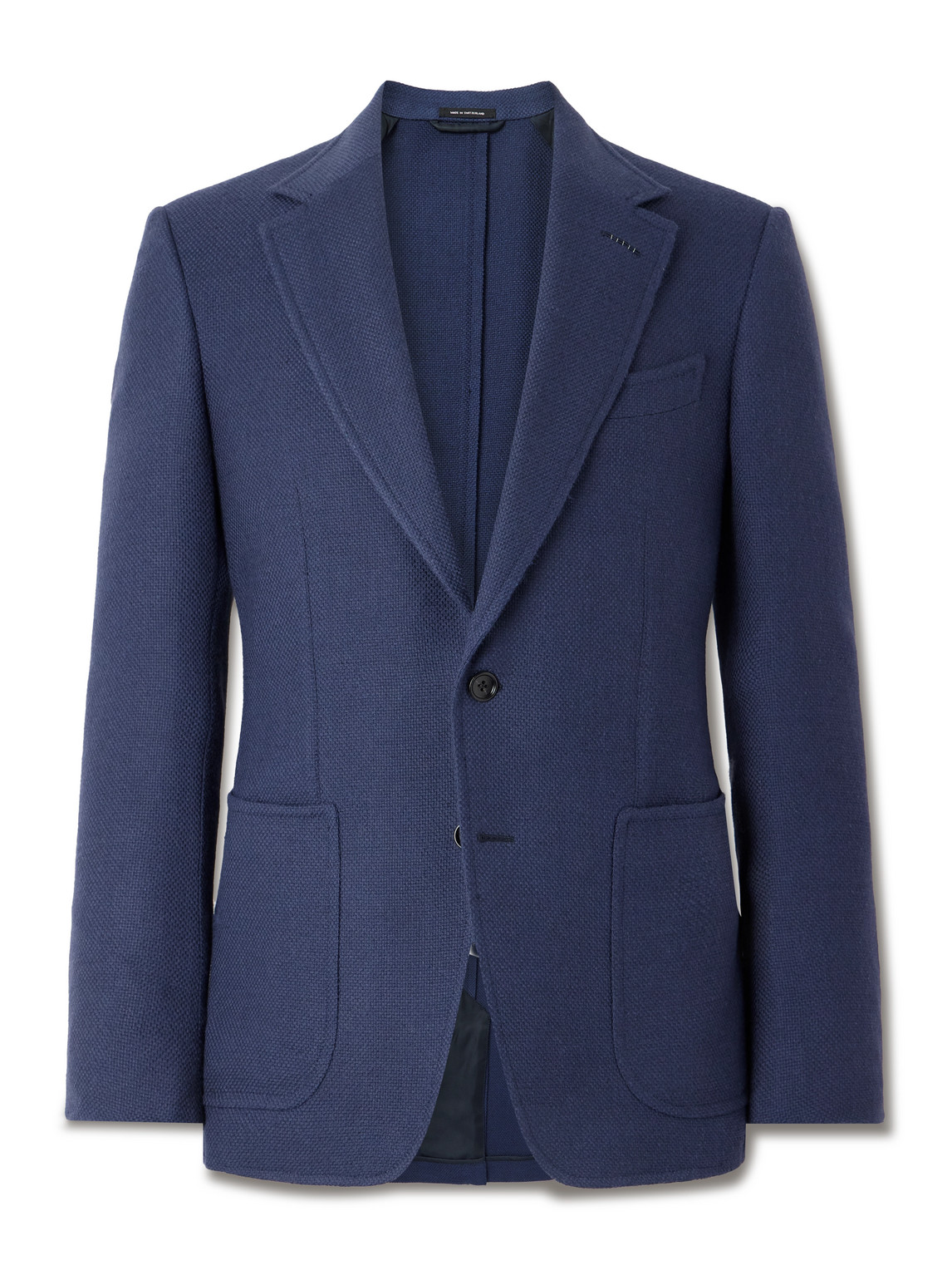 Shelton Wool, Mohair, Silk and Linen-Blend Blazer