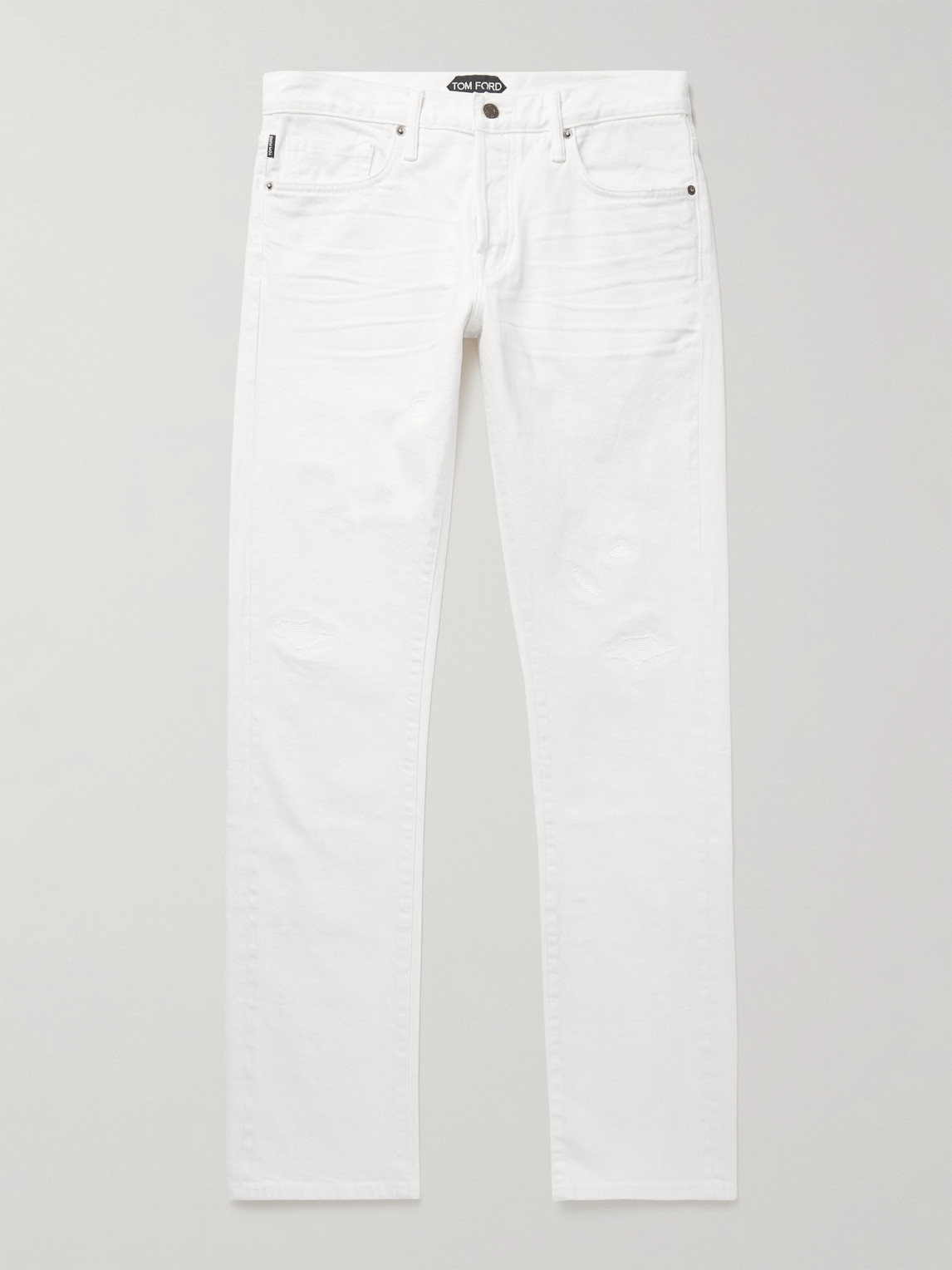 Tom Ford Slim-Fit Straight-Leg Selvedge Jeans - Men