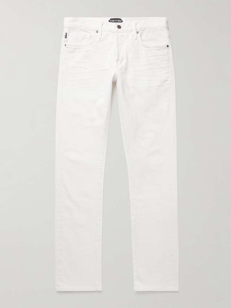 Tom Ford — Slim-Fit Straight-Leg Selvedge Jeans