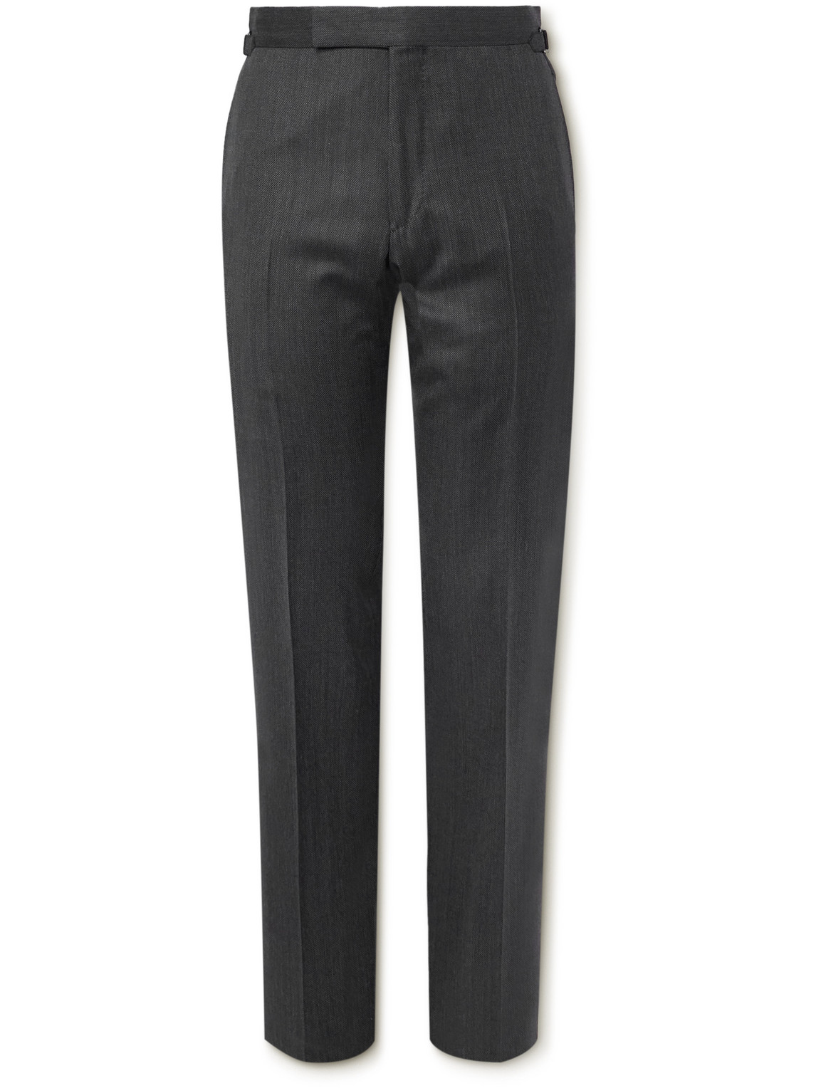 Tom Ford O'Connor Tapered Birdseye Textured-Wool Suit Trousers - Men