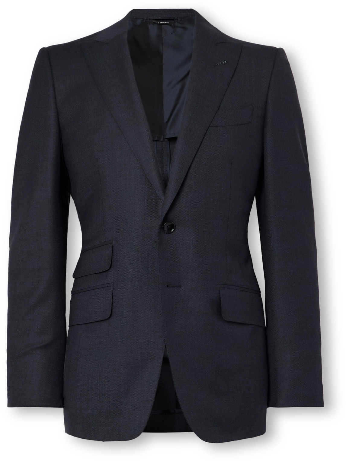 Tom Ford | 86H03J693O5 | Navy | O'Connor Wool-Blend Suit Jacket