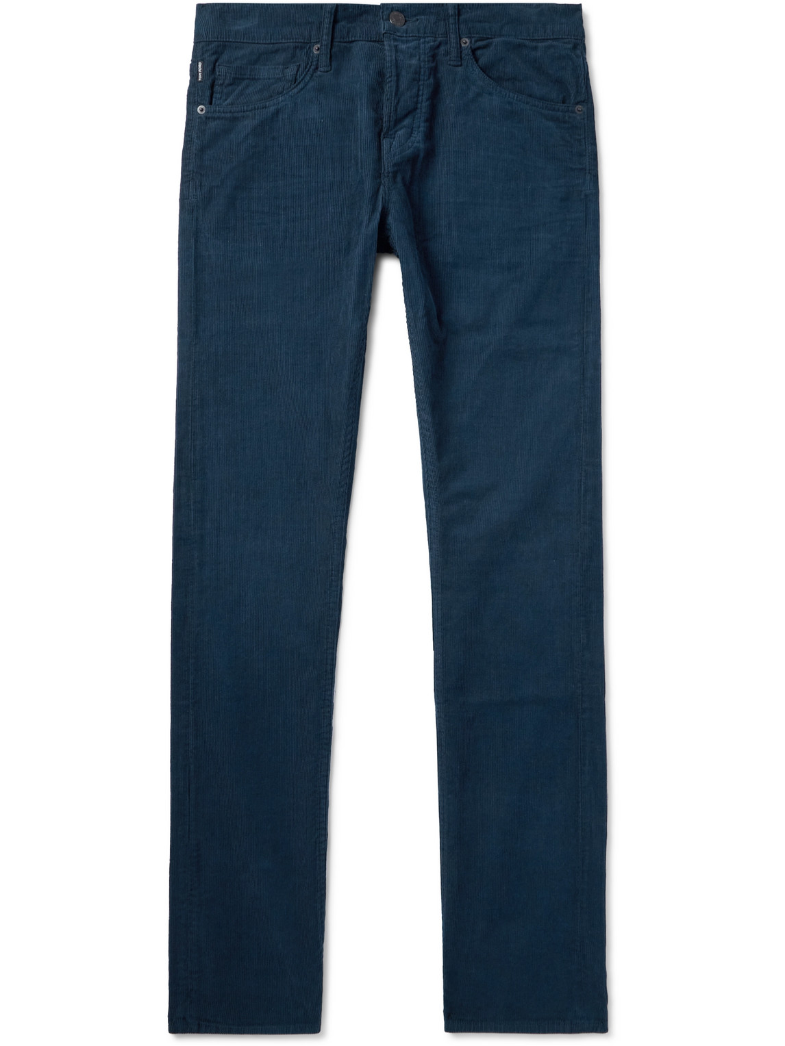 Tom Ford Slim-Fit Cotton-Blend Corduroy Trousers - Men