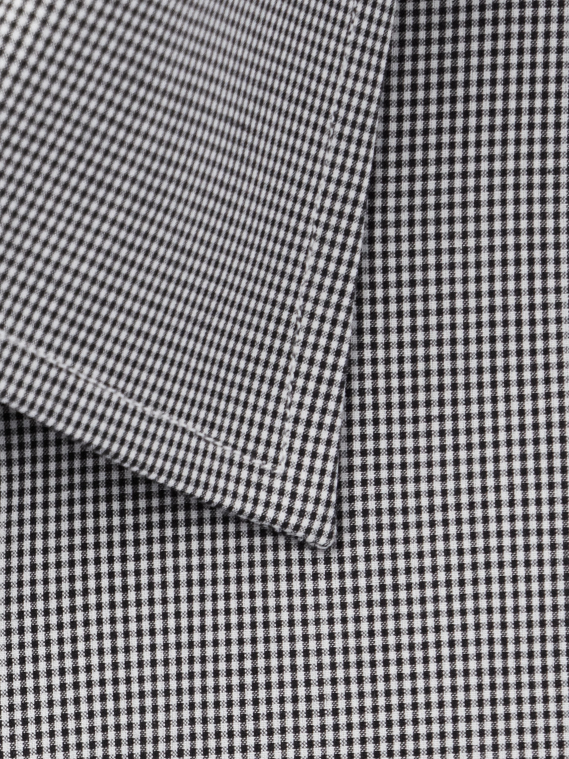 Tom Ford Slim-fit Cutaway-collar Checked Cotton-poplin Shirt In Black