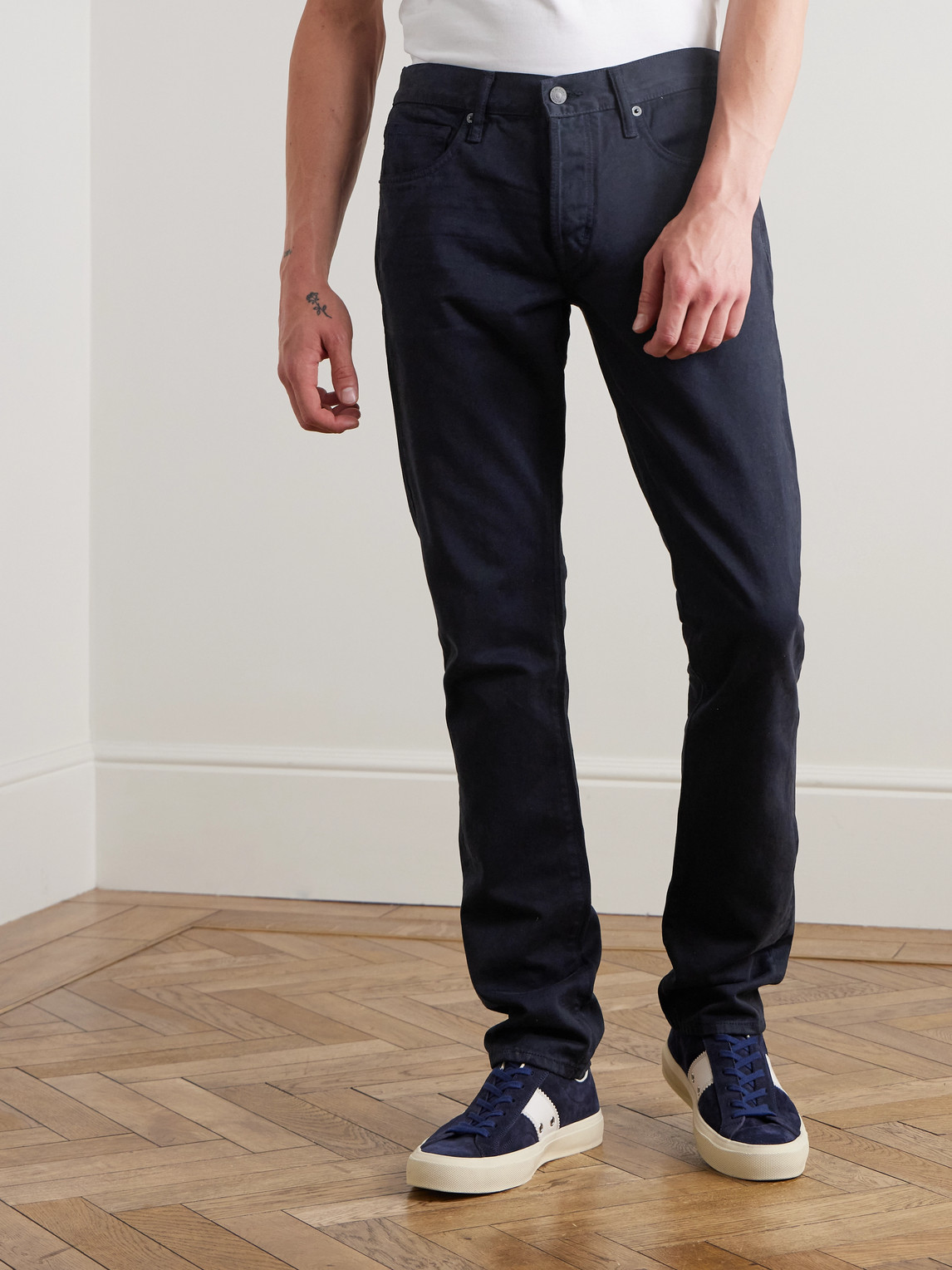 Tom Ford Slim-fit Jeans In Blue