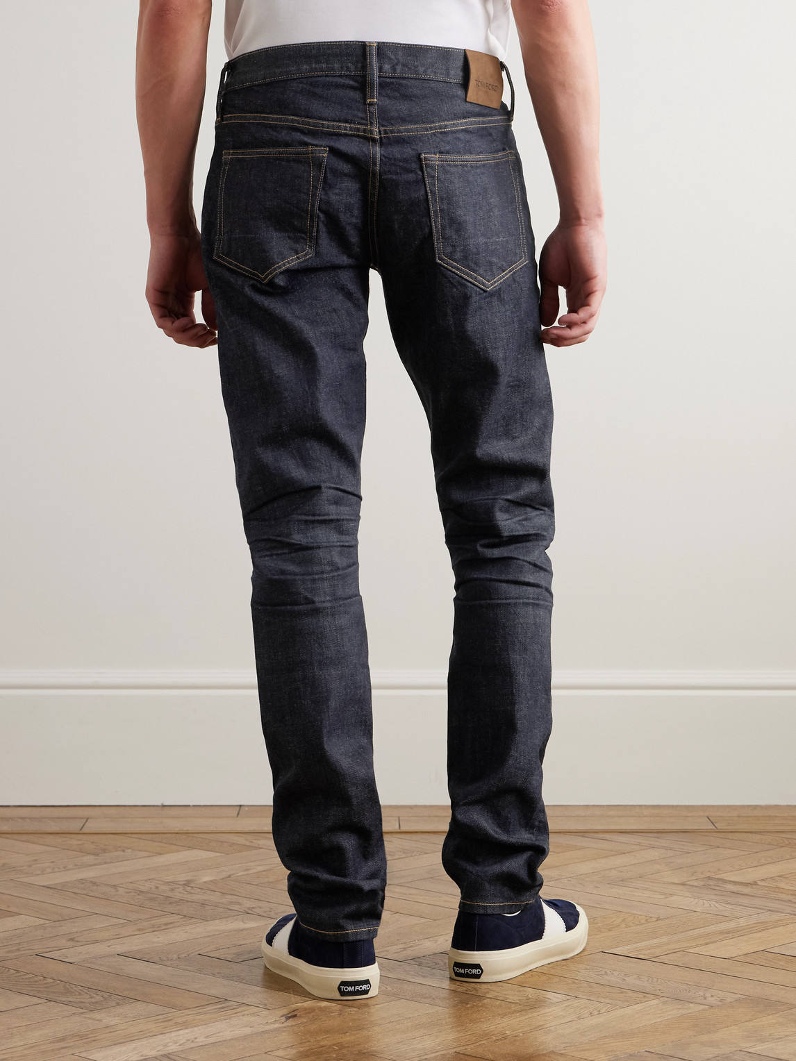 Tom Ford Slim-fit Jeans In Blue