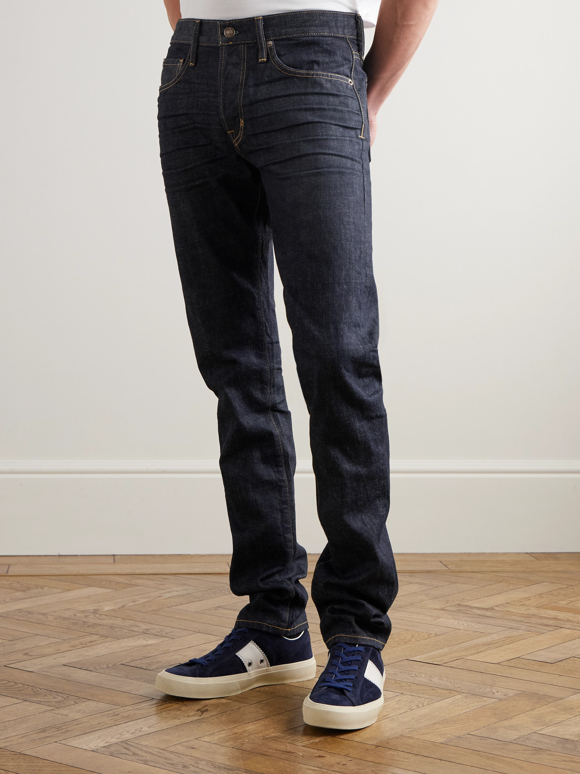 Tom Ford Slim-fit Jeans In Blue