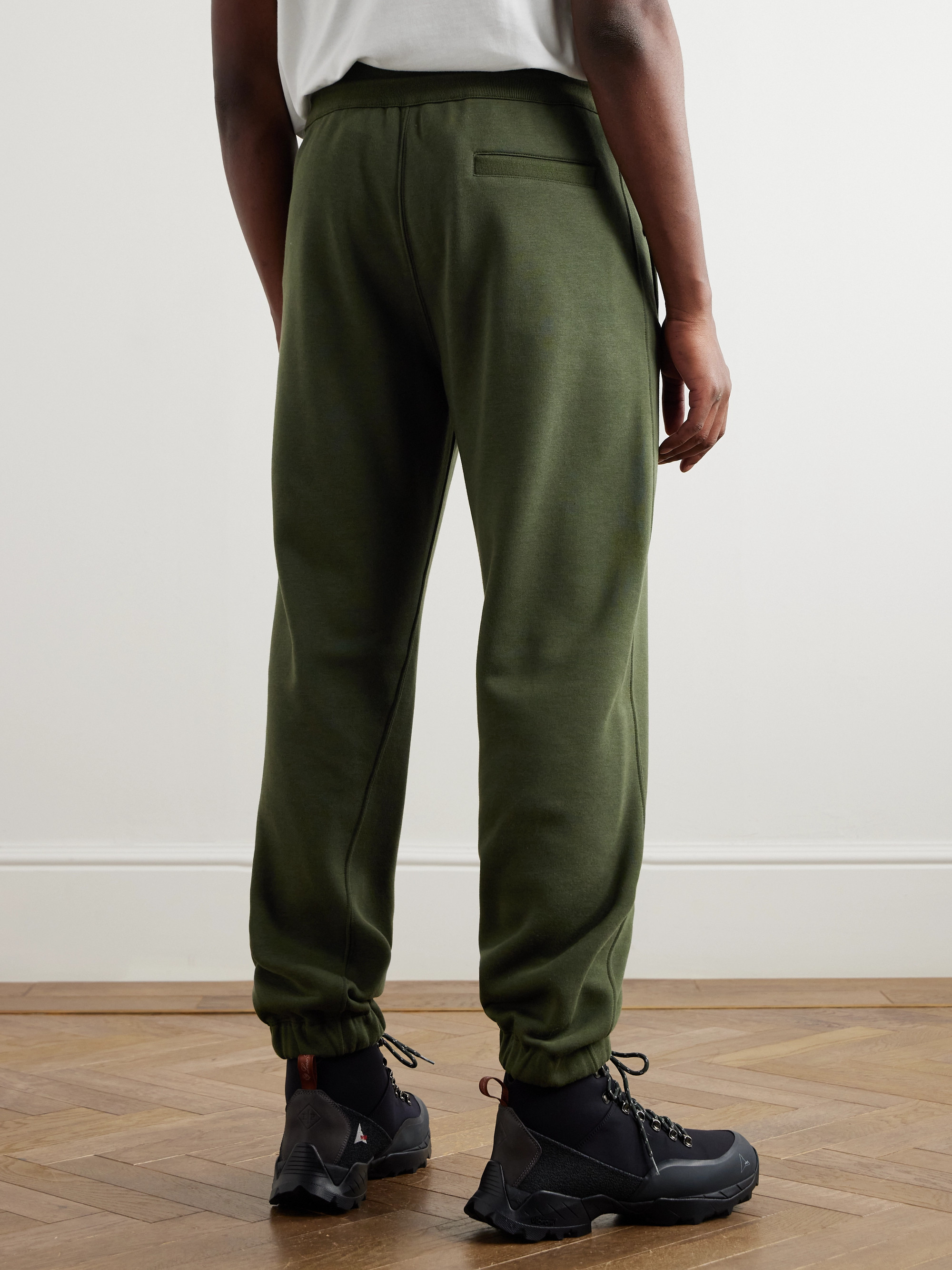 Vogel Tapered Cotton and Cashmere-Blend Jersey Sweatpants — Image 4