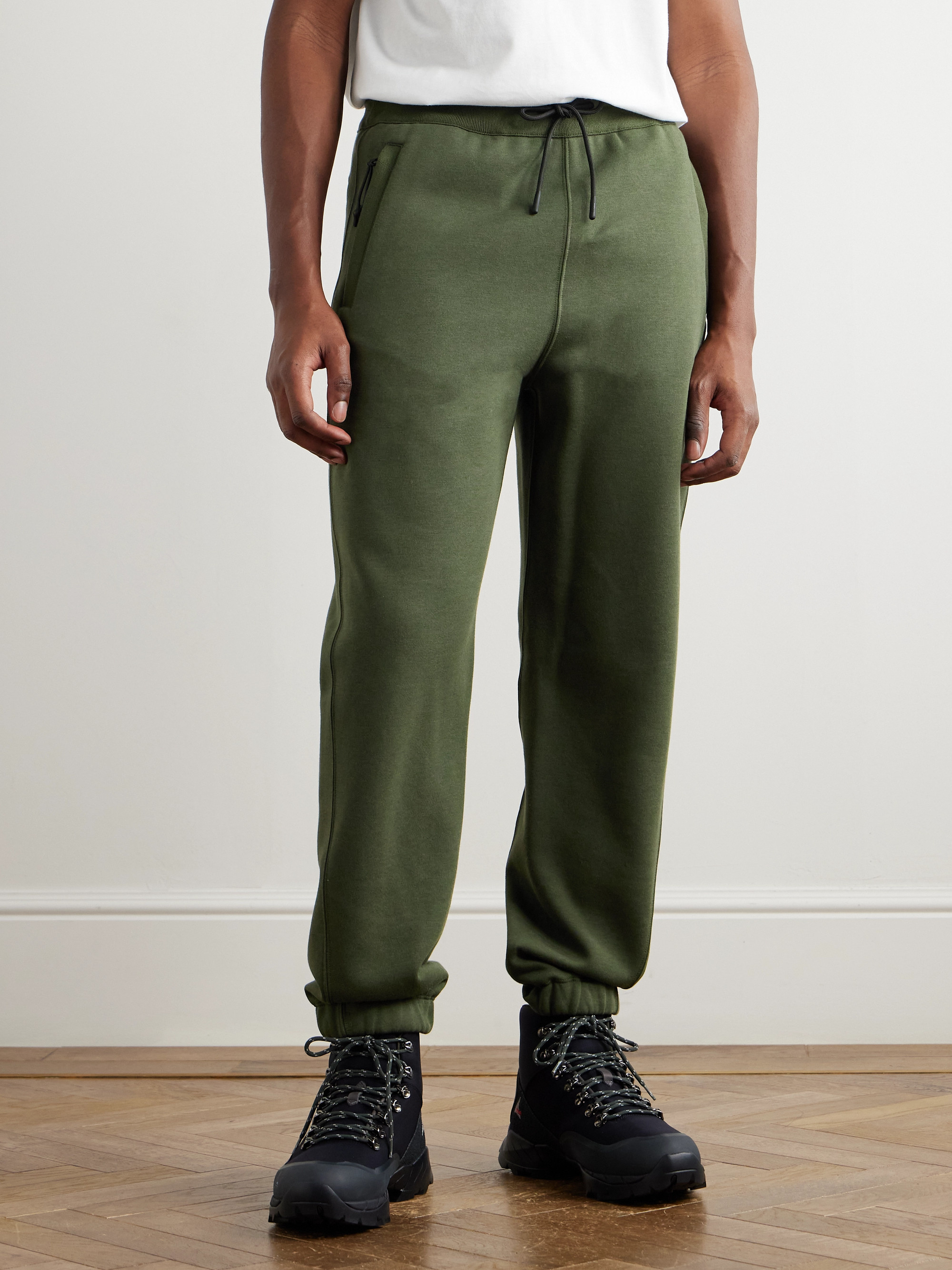 Vogel Tapered Cotton and Cashmere-Blend Jersey Sweatpants — Image 3