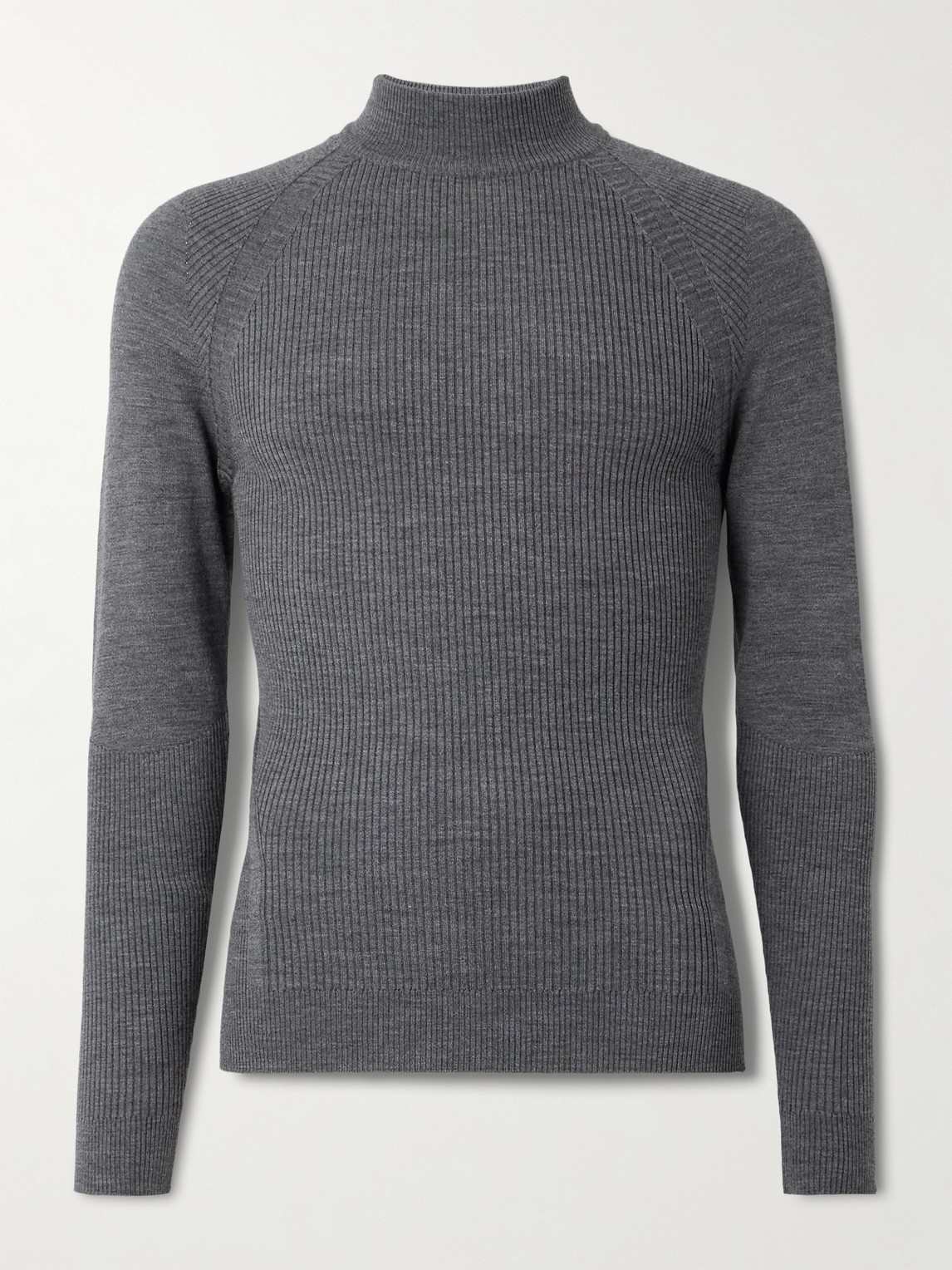 Loro Piana Ribbed Virgin Wool-Blend Ski Base Layer - Men