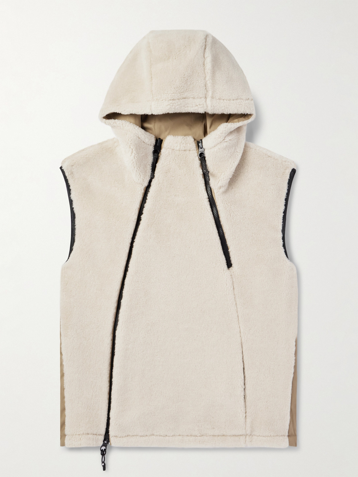 Loro Piana Reversible Shell-Trimmed CashFur Hooded Gilet - Men