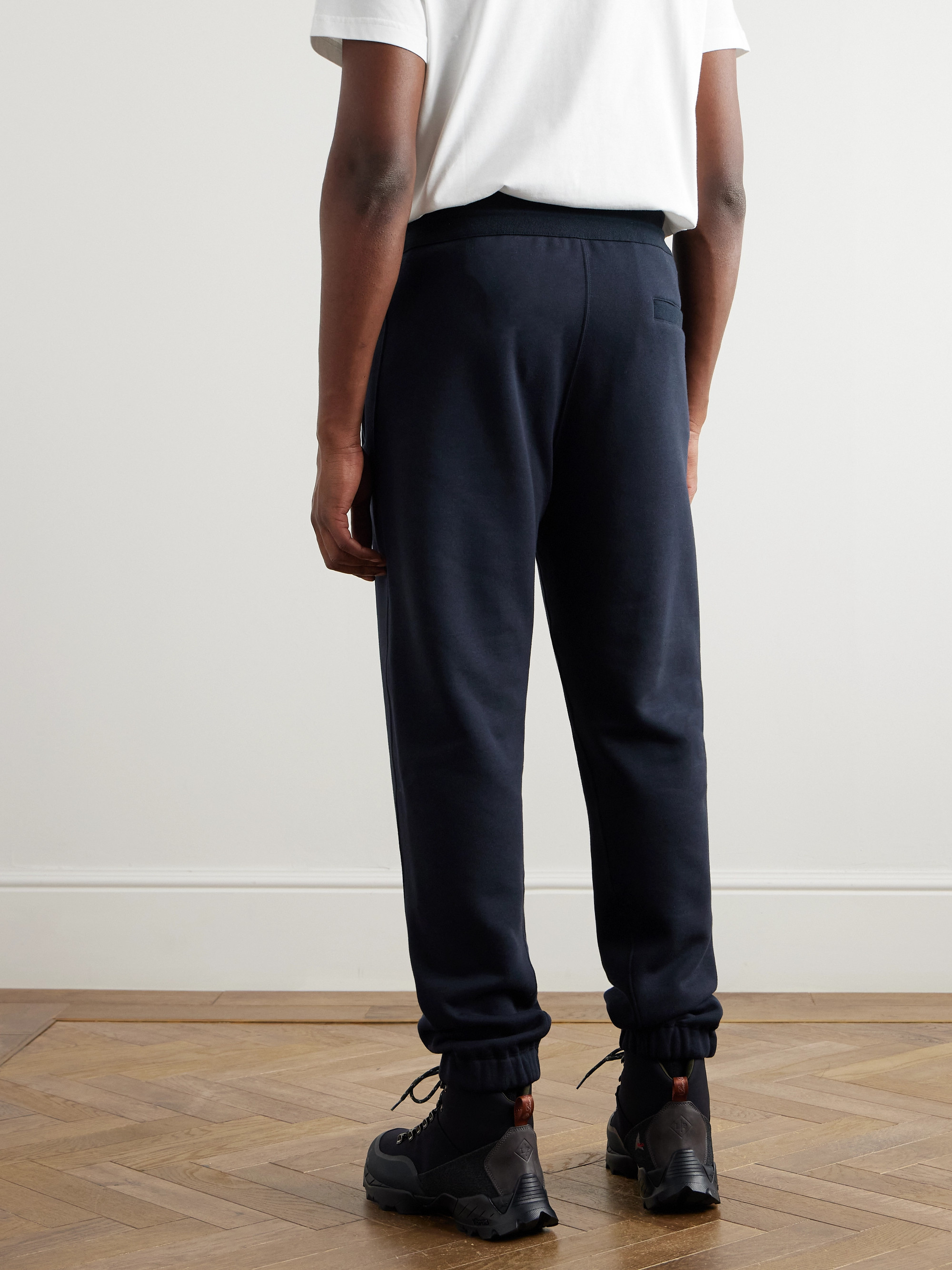 Vogel Tapered Cotton and Cashmere-Blend Jersey Sweatpants — Image 9