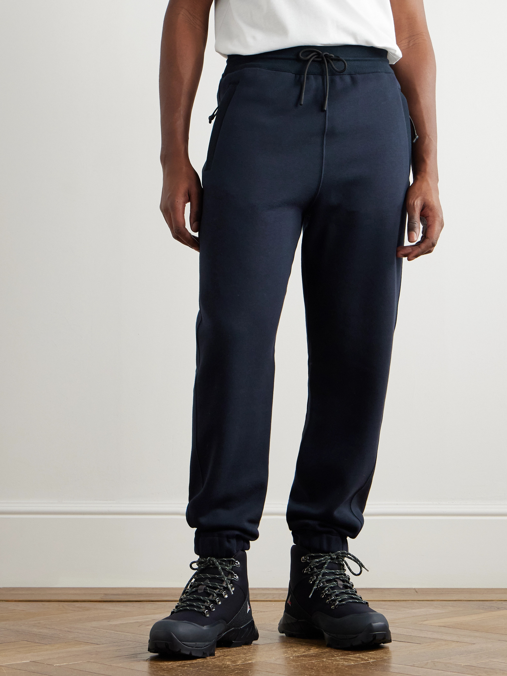 Vogel Tapered Cotton and Cashmere-Blend Jersey Sweatpants — Image 8