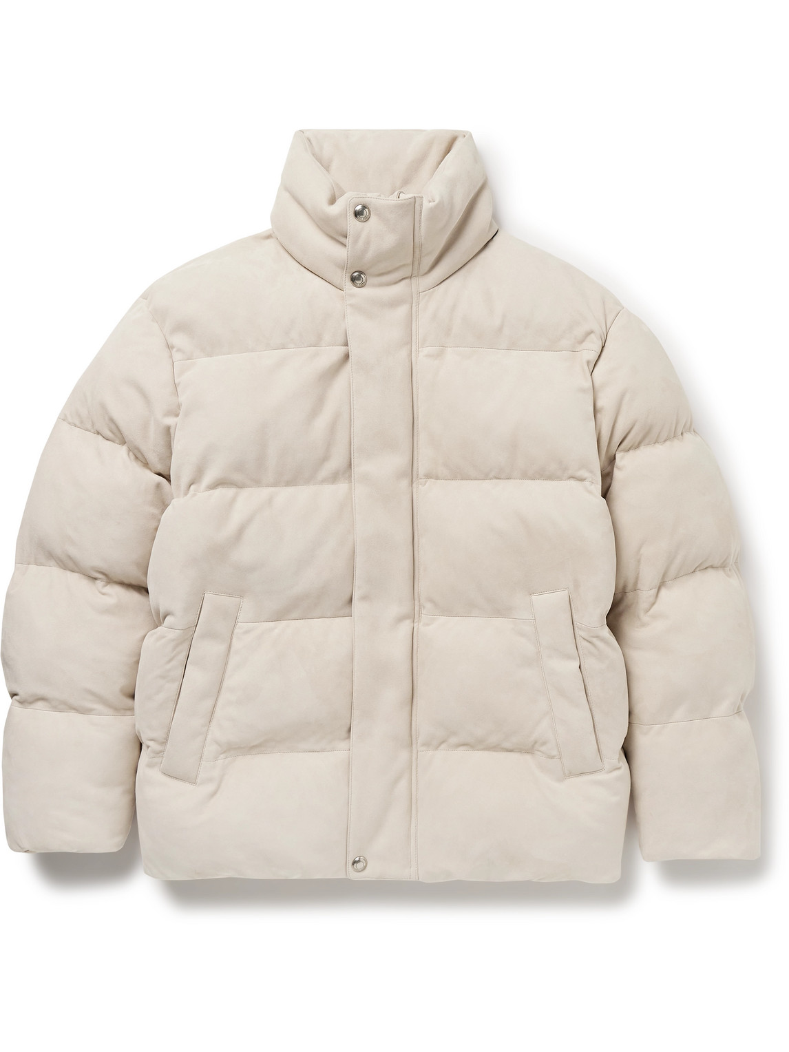 Flavio Quilted Suede Jacket
