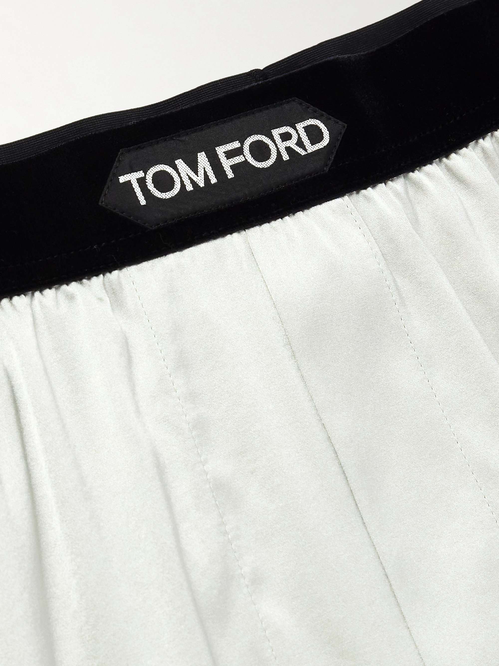 TOM FORD Stretch-Silk Satin Boxers