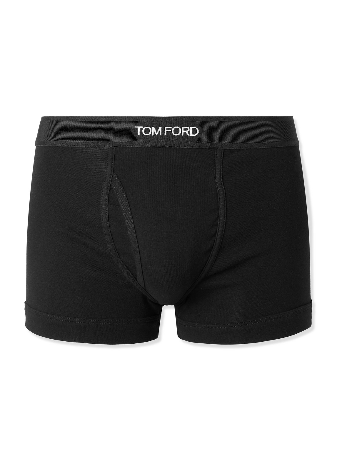 Stretch-Cotton Boxer Briefs