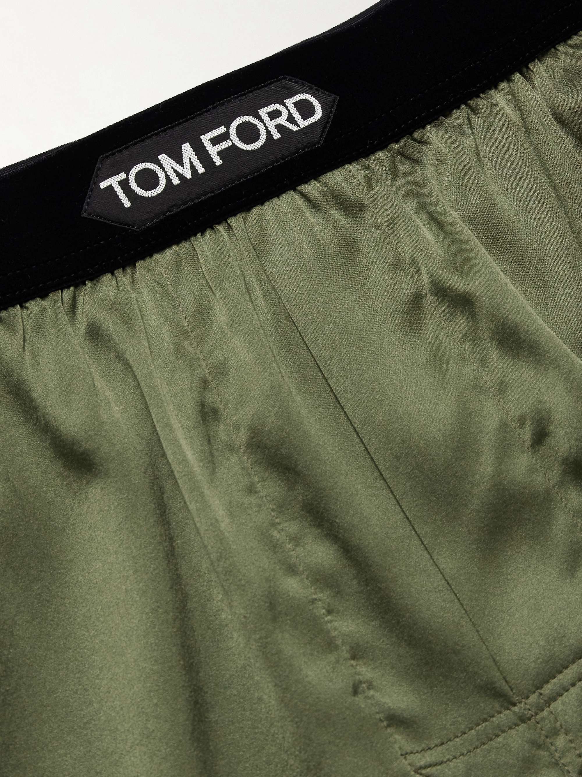 TOM FORD Stretch-Silk Satin Boxers
